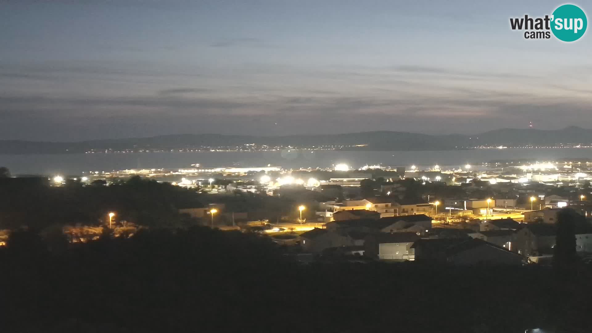 Zadar Pristanišče Gazenica s panoramsko spletno kamero, Zadar, Hrvaška