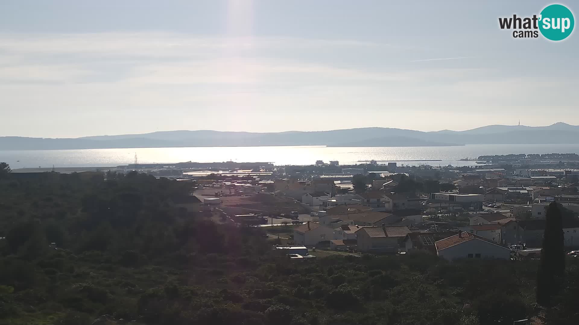 Zadar Port Gazenica Webcam Panorama, Zadar, Croatie
