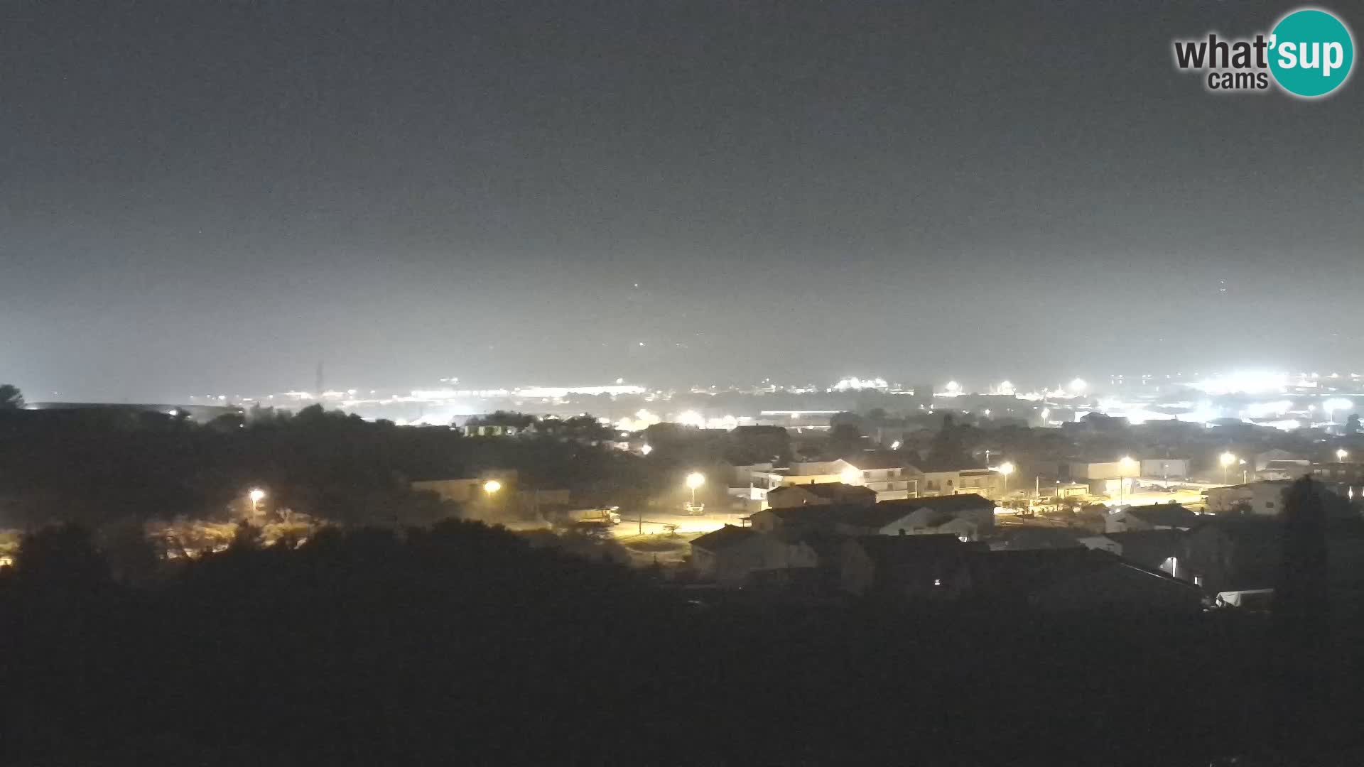 Panorama de la Webcam del Puerto Gazenica de Zadar, Zadar, Croacia