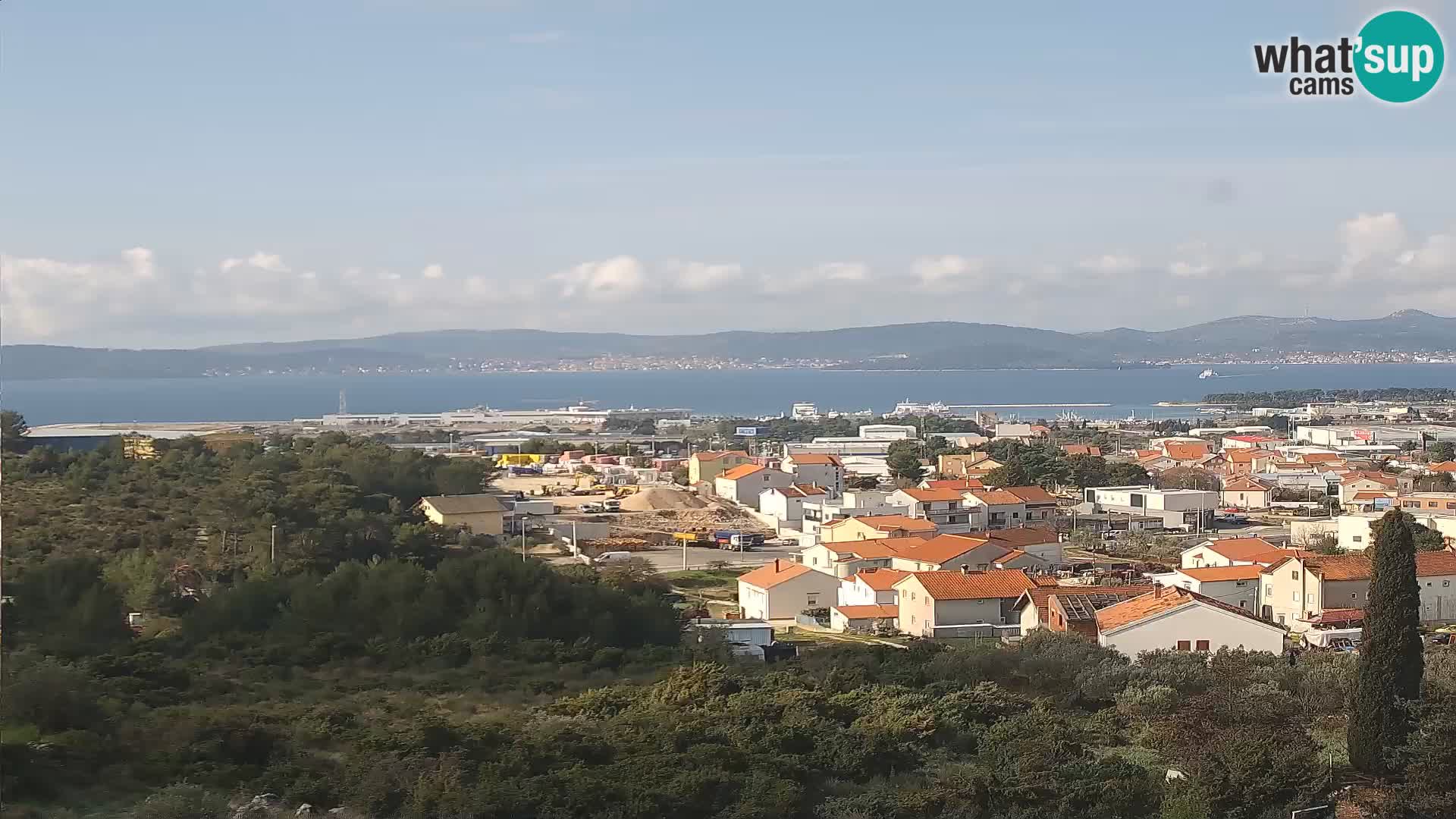 Zadar Port Gazenica Webcam Panorama, Zadar, Croatia