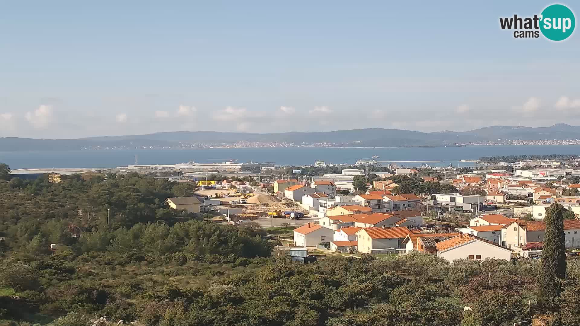 Zadar Port Gazenica Webcam Panorama, Zadar, Croatia