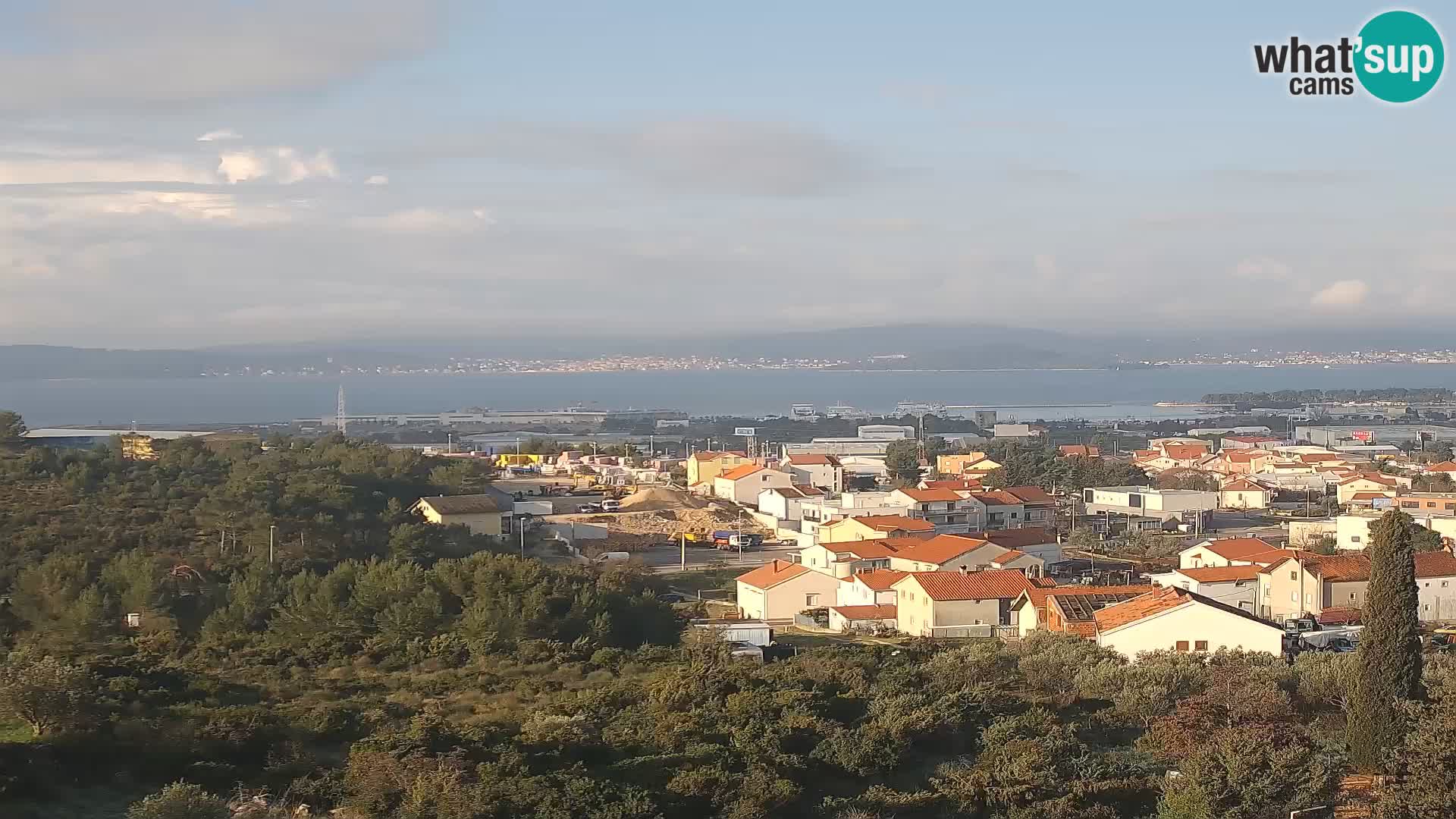 Zadar Port Gazenica Webcam Panorama, Zadar, Croatia
