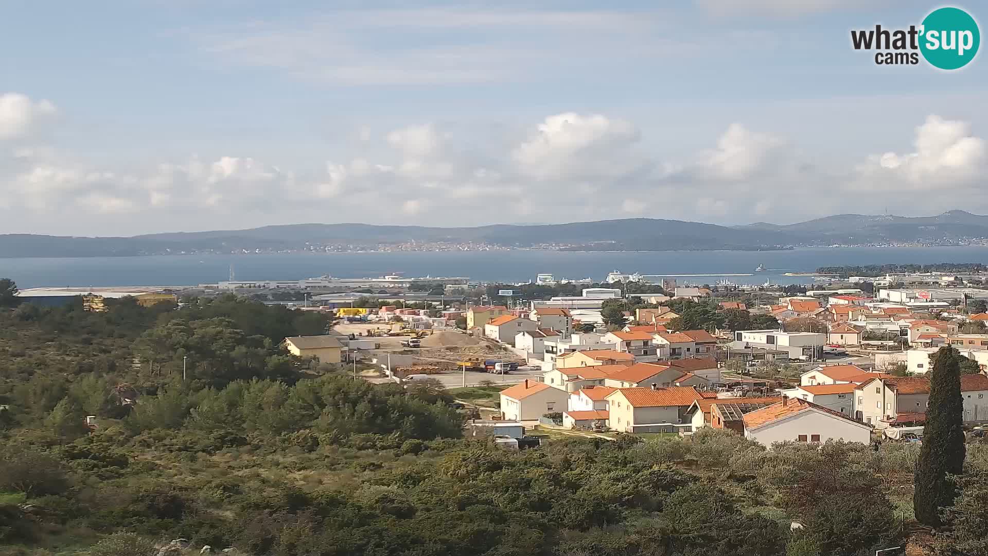 Zadar Port Gazenica Webcam Panorama, Zadar, Croatie