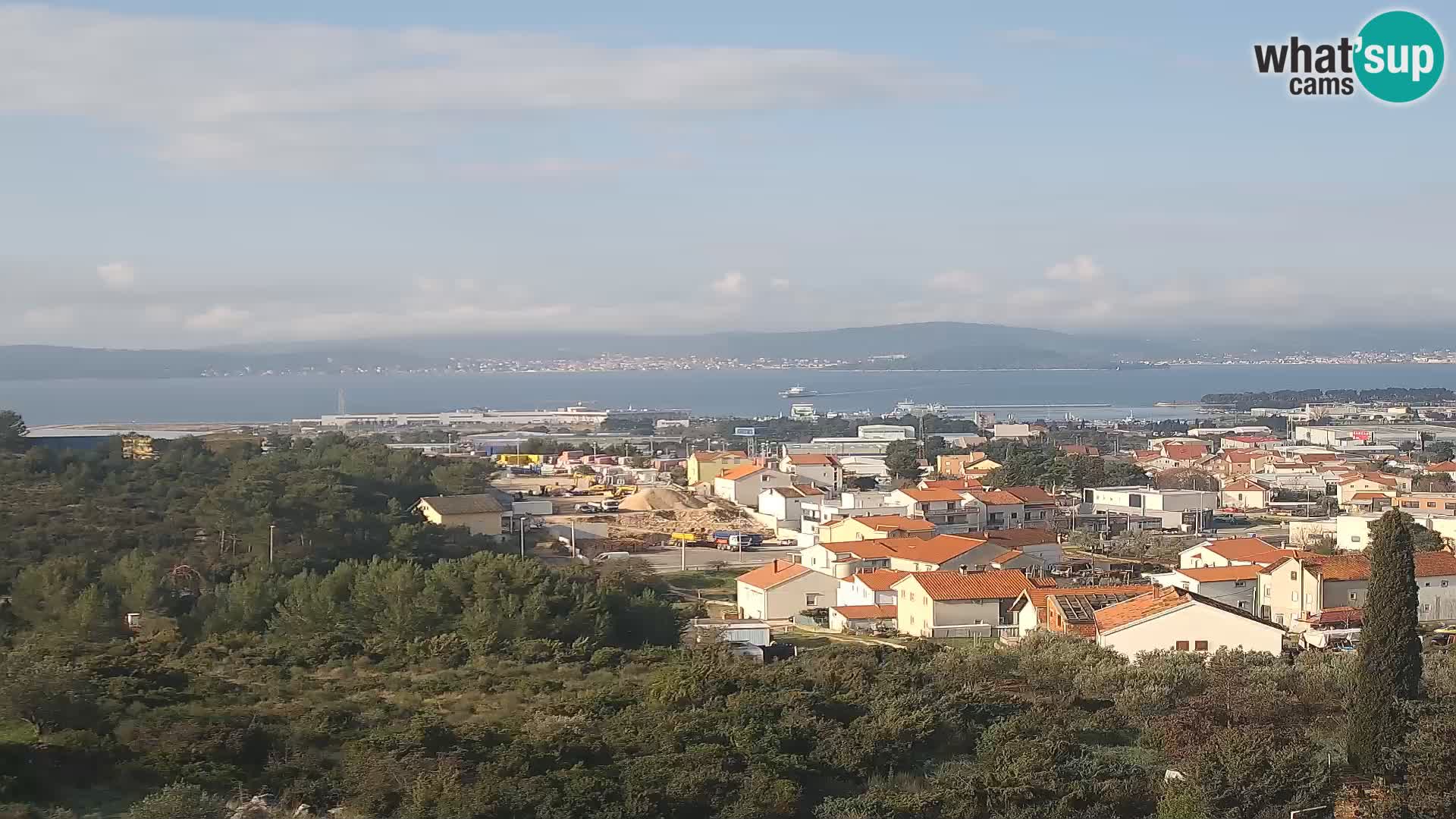 Zadar Port Gazenica Webcam Panorama, Zadar, Croatia