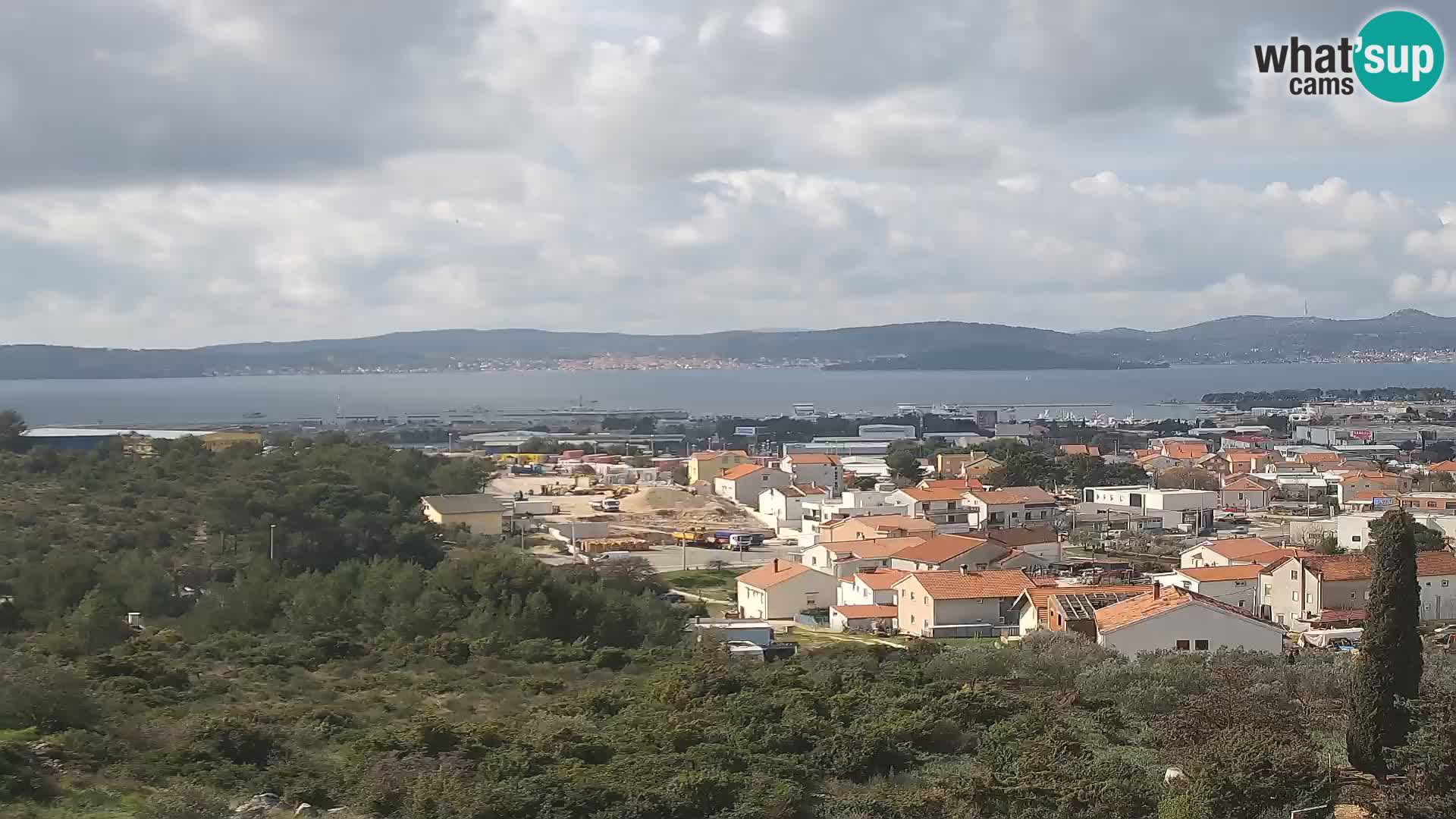 Panorama de la Webcam del Puerto Gazenica de Zadar, Zadar, Croacia
