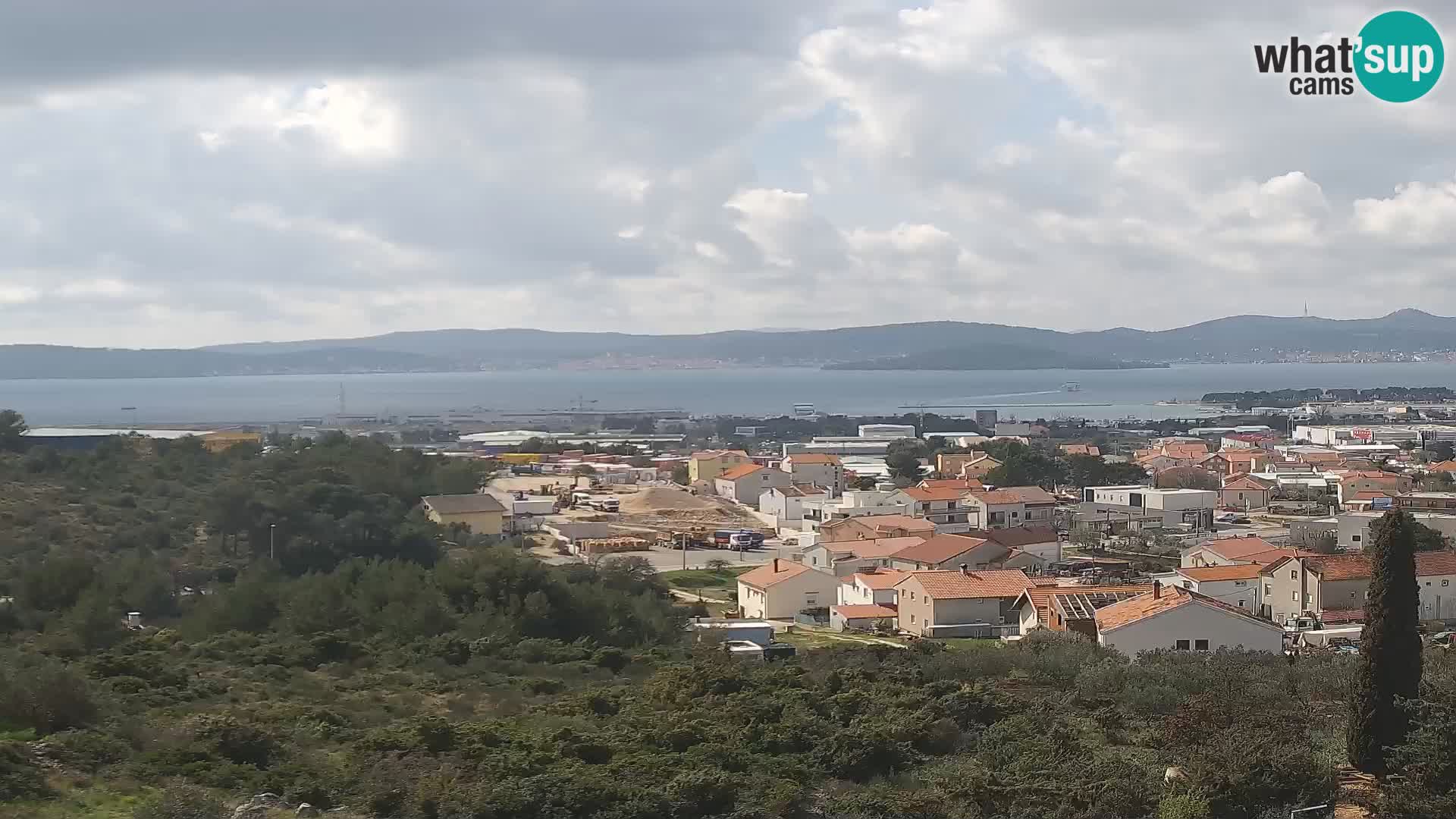Zadar Port Gazenica Webcam Panorama, Zadar, Kroatien