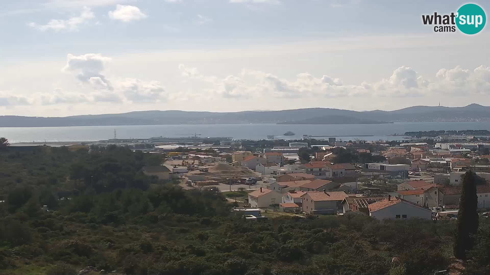 Zadar Port Gazenica Webcam Panorama, Zadar, Croatia