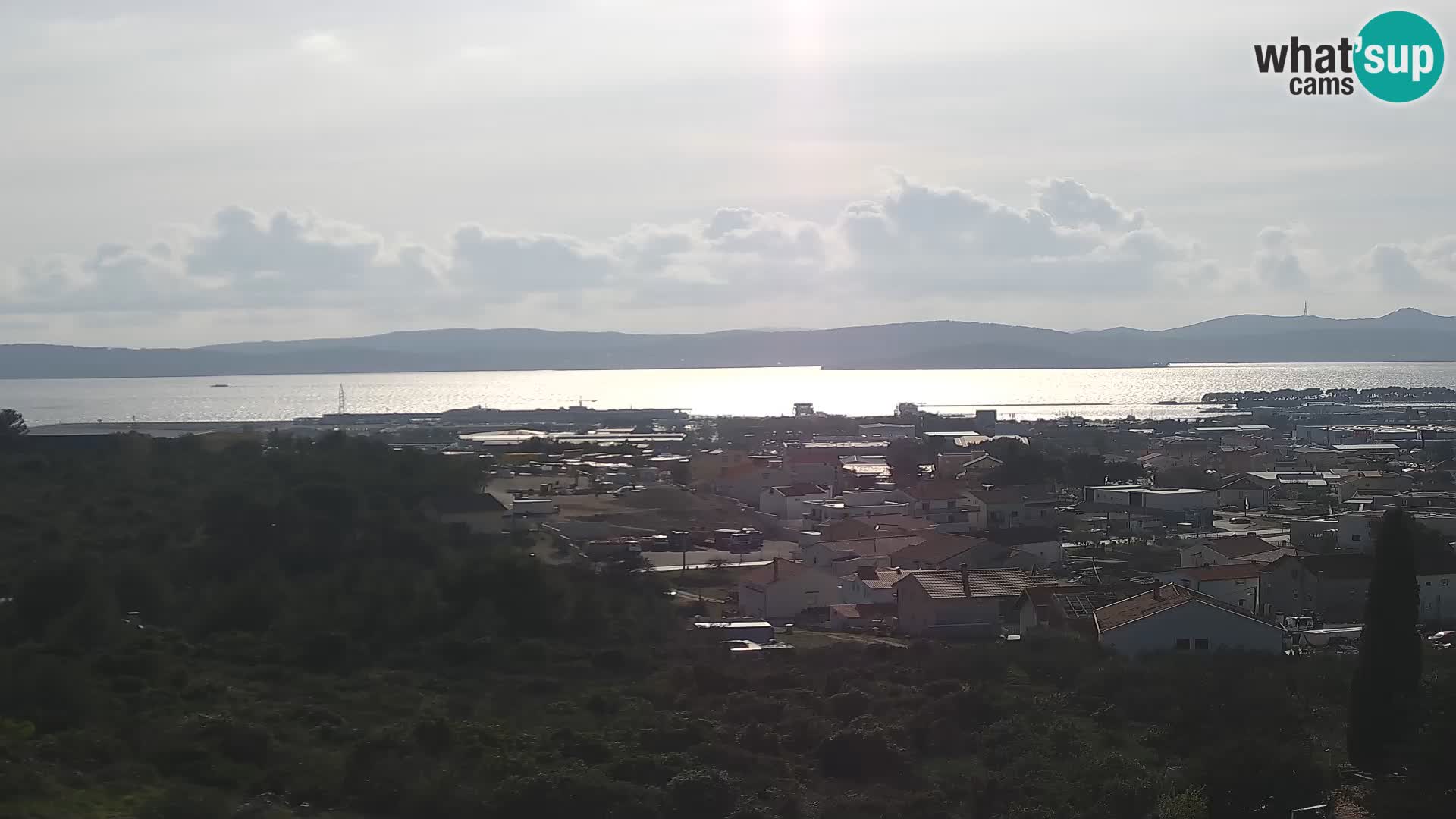Zadar Port Gazenica Webcam Panorama, Zadar, Kroatien