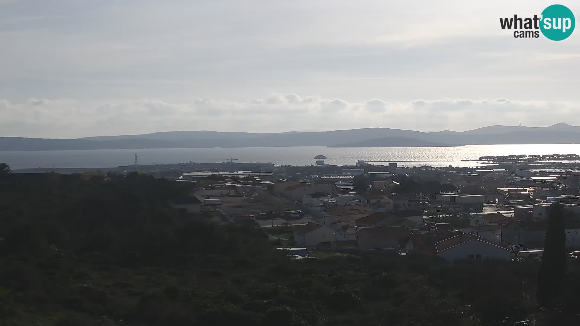 Zadar Port Gazenica Webcam Panorama, Zadar, Croatia