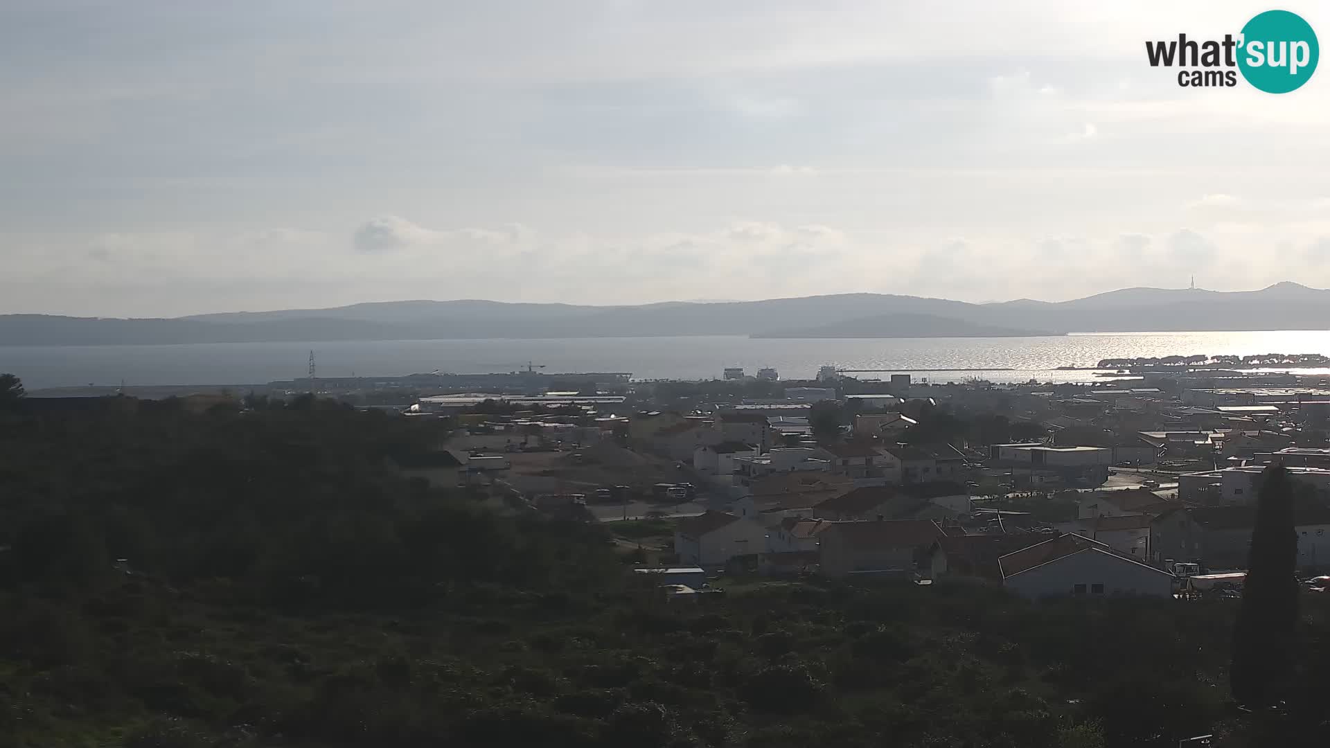 Zadar Pristanišče Gazenica s panoramsko spletno kamero, Zadar, Hrvaška