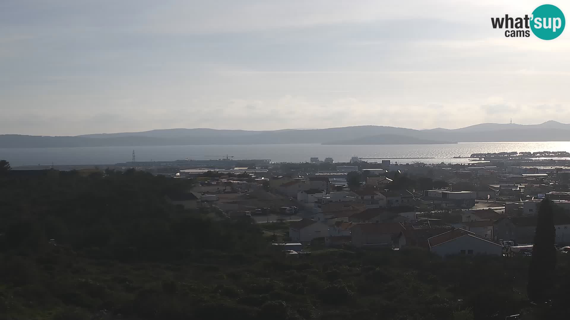 Zadar Port Gazenica Webcam Panorama, Zadar, Kroatien