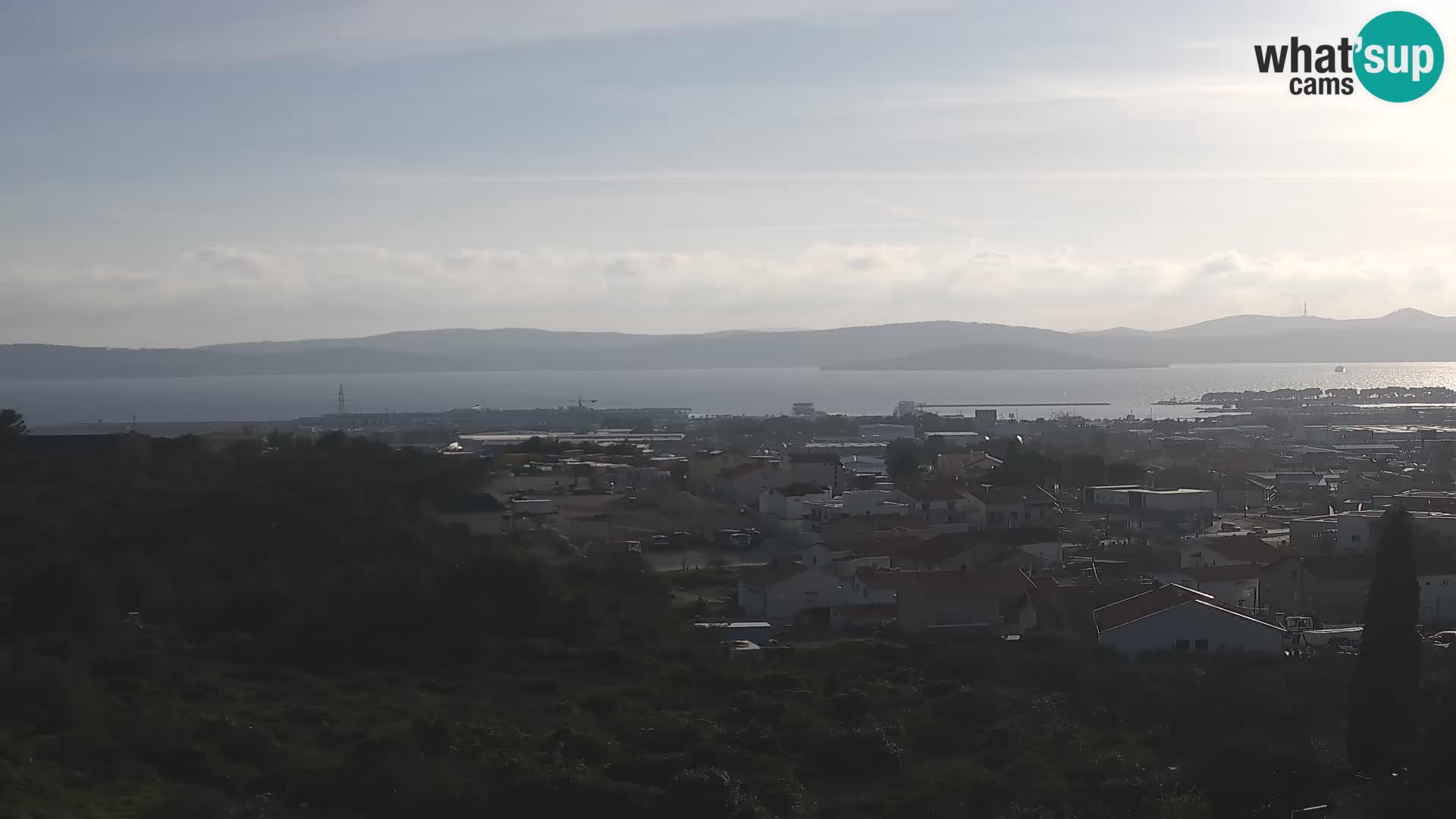 Zadar Port Gazenica Webcam Panorama, Zadar, Kroatien