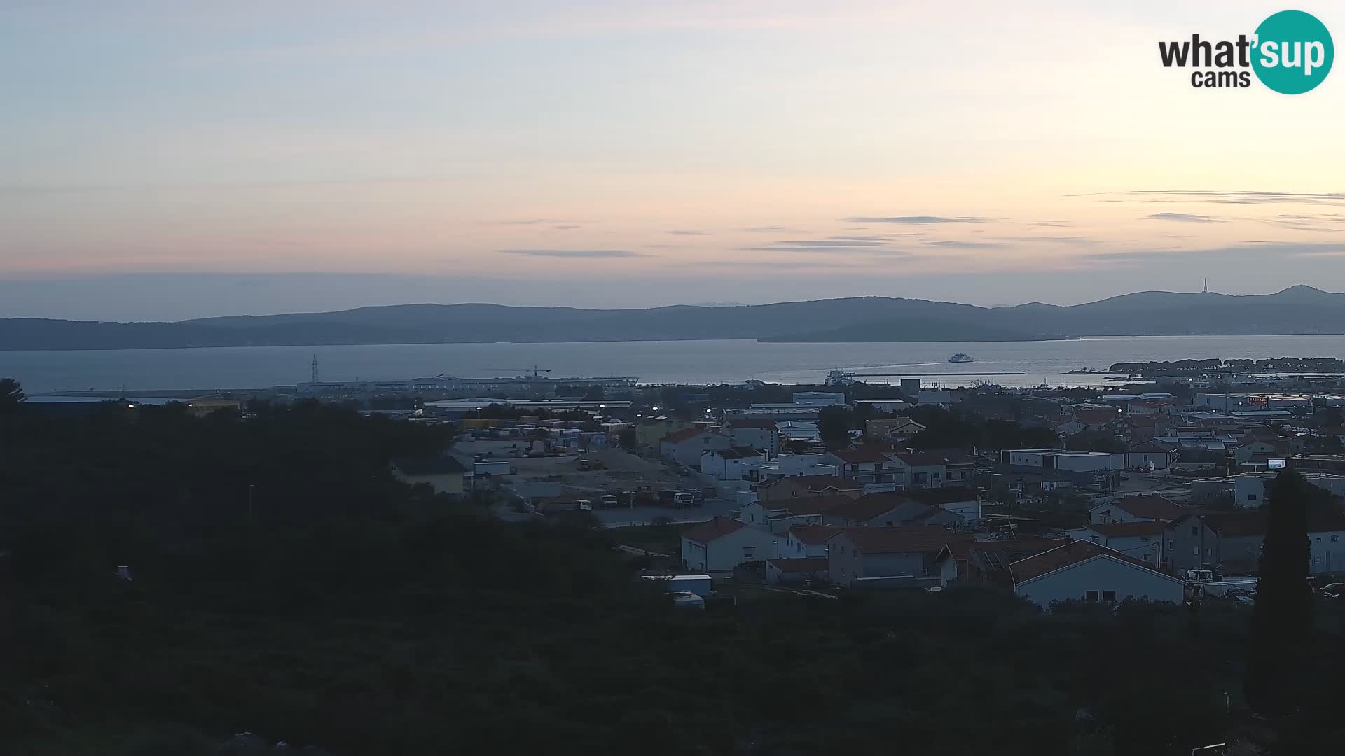 Zadar Port Gazenica Webcam Panorama, Zadar, Croatia