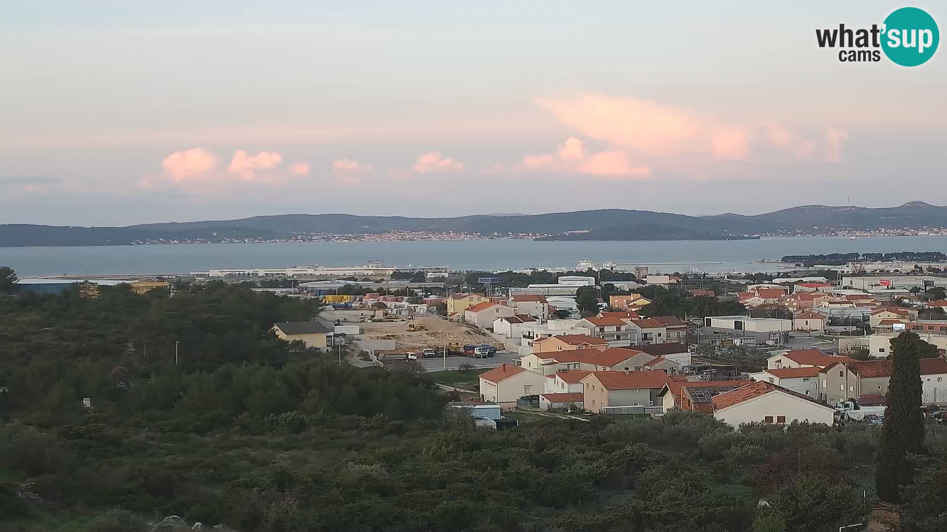 Zadar Port Gazenica Webcam Panorama, Zadar, Croatia