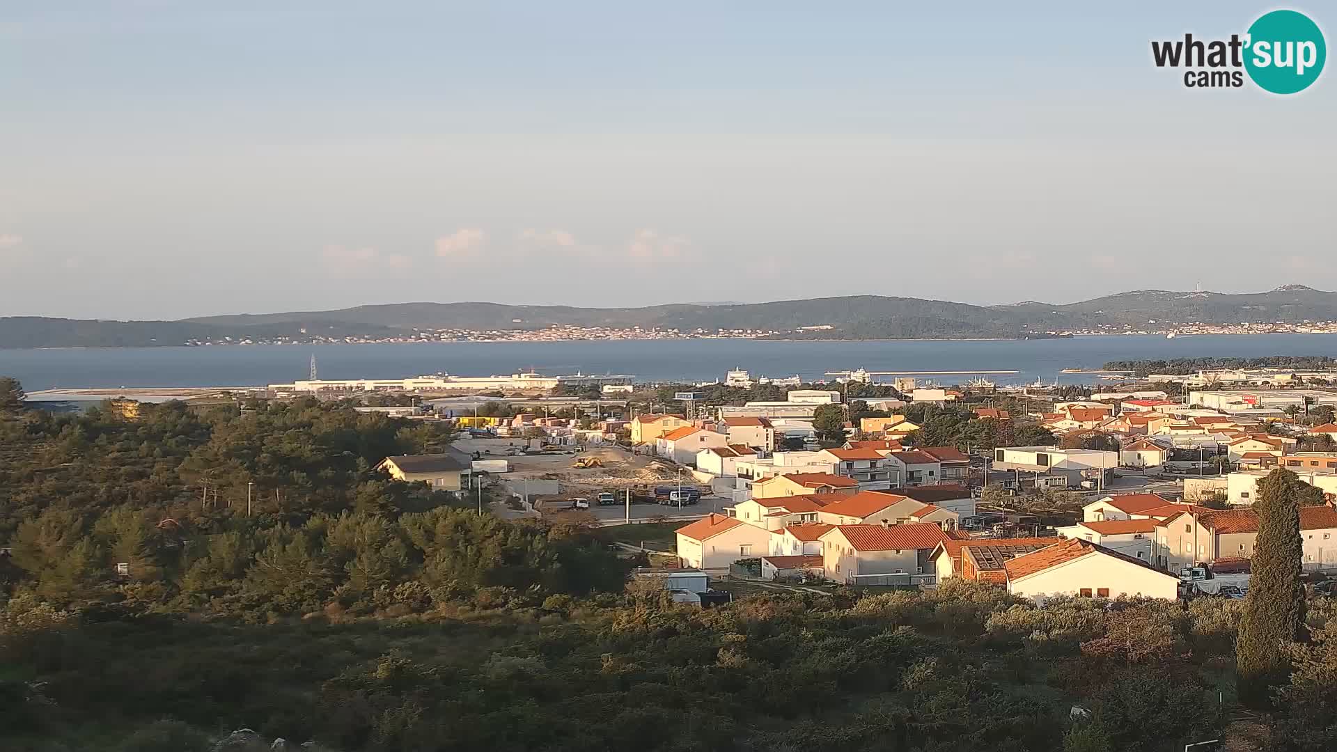 Zadar Port Gazenica Webcam Panorama, Zadar, Croatia