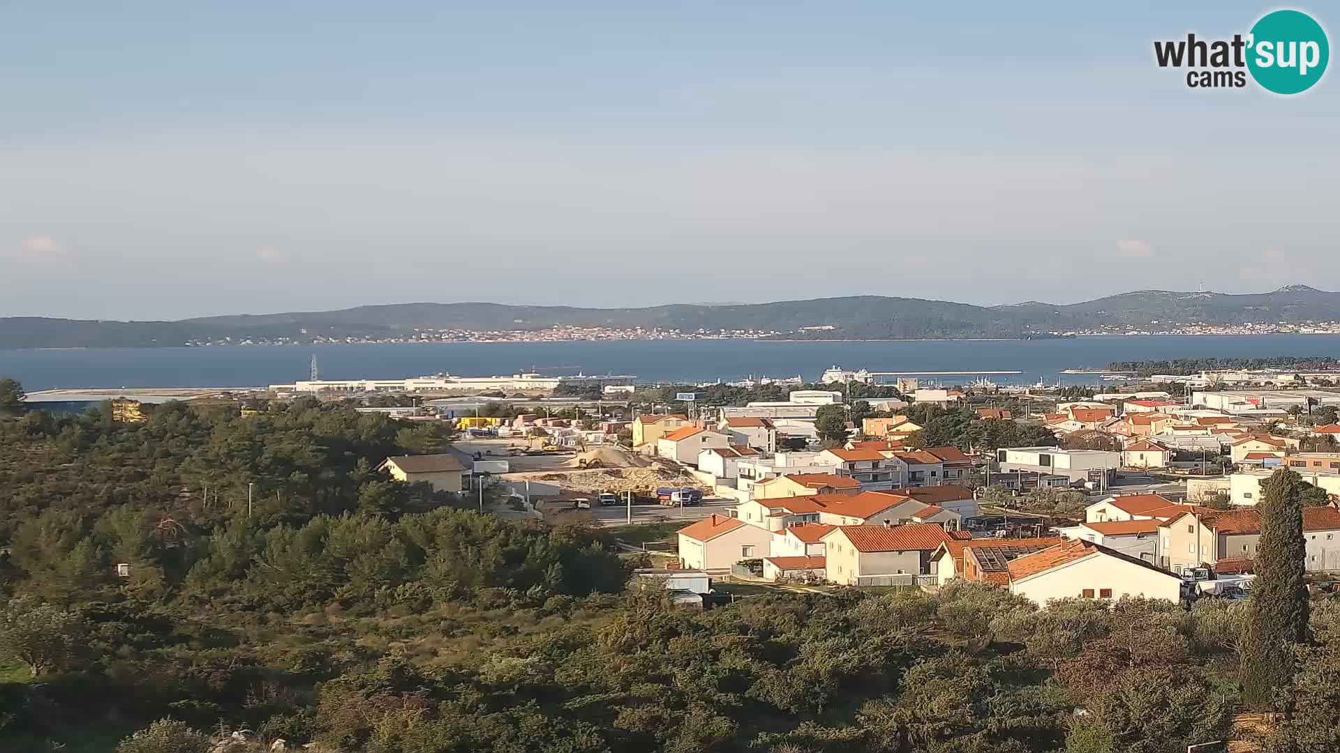 Zadar Port Gazenica Webcam Panorama, Zadar, Croatia