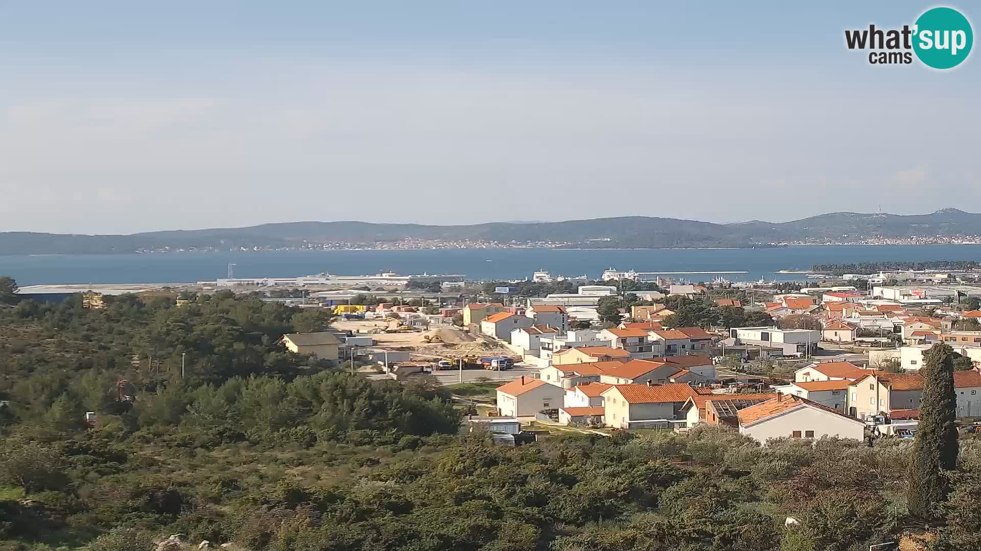 Zadar Port Gazenica Webcam Panorama, Zadar, Croatia
