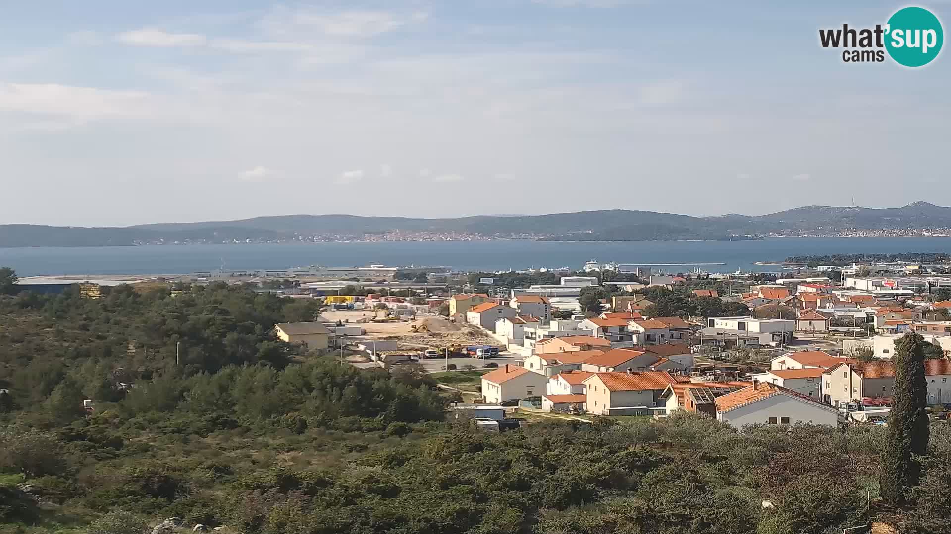 Zadar Port Gazenica Webcam Panorama, Zadar, Croatia