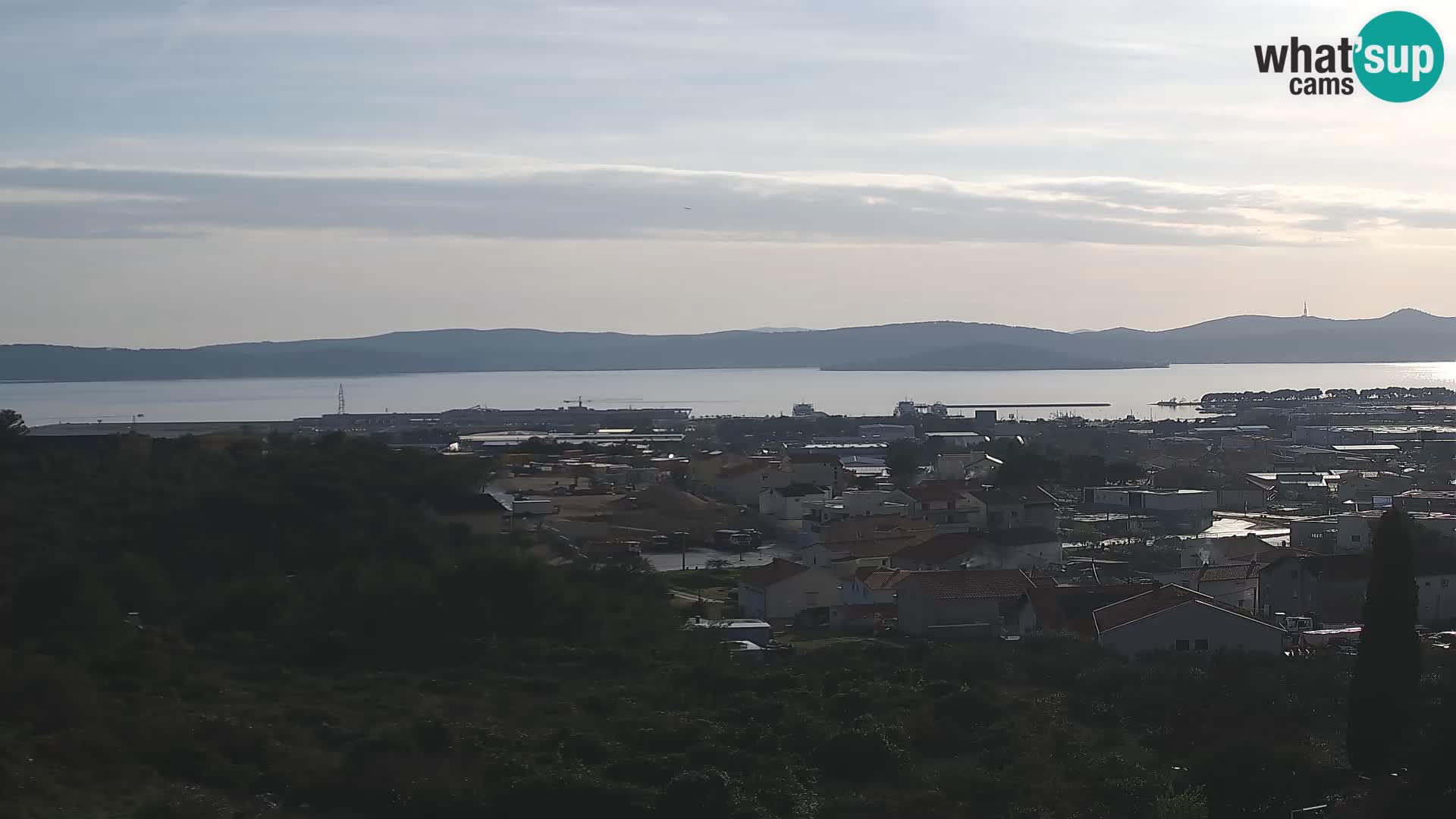 Zadar Port Gazenica Webcam Panorama, Zadar, Croatia