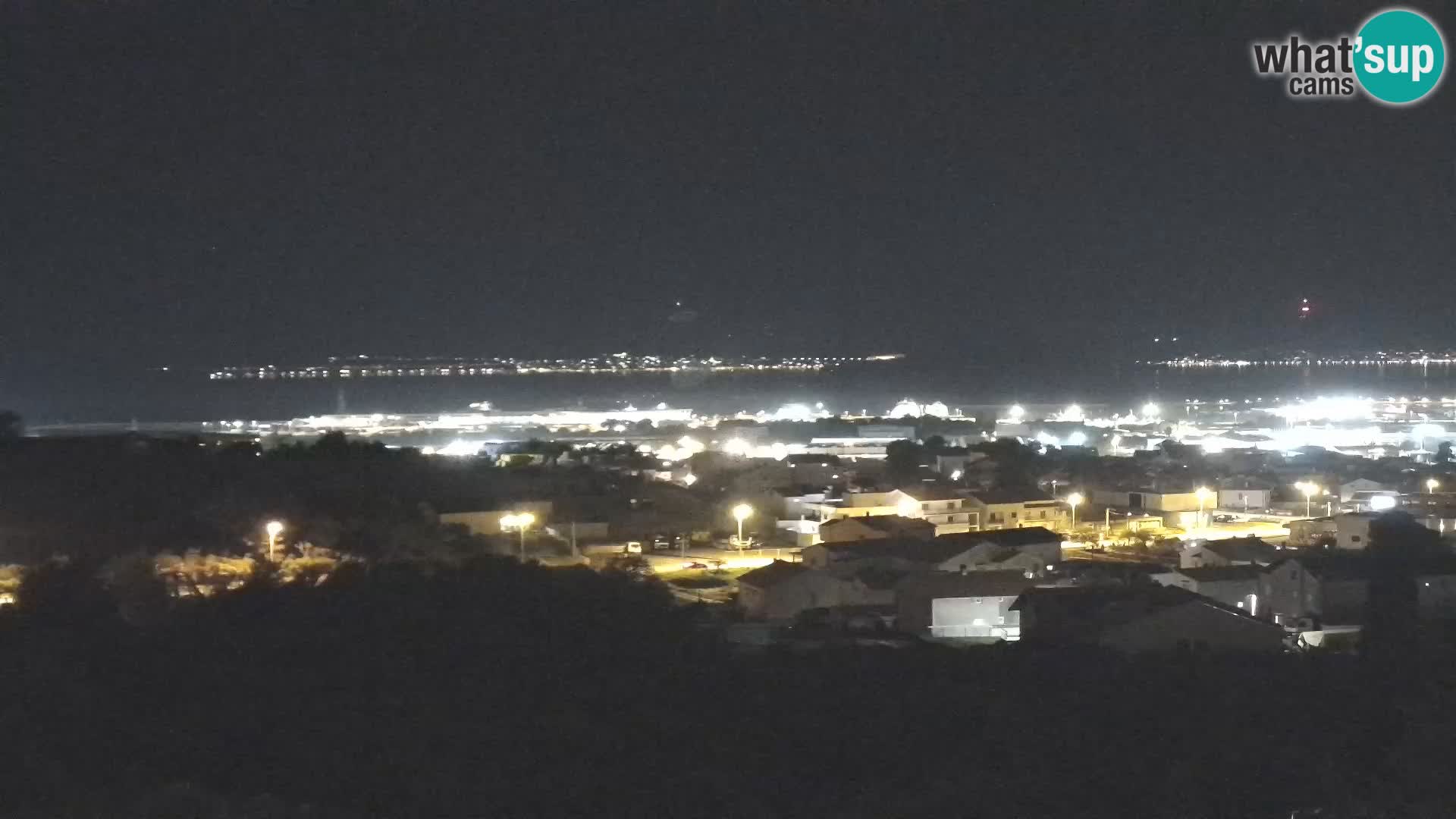 Panorama de la Webcam del Puerto Gazenica de Zadar, Zadar, Croacia