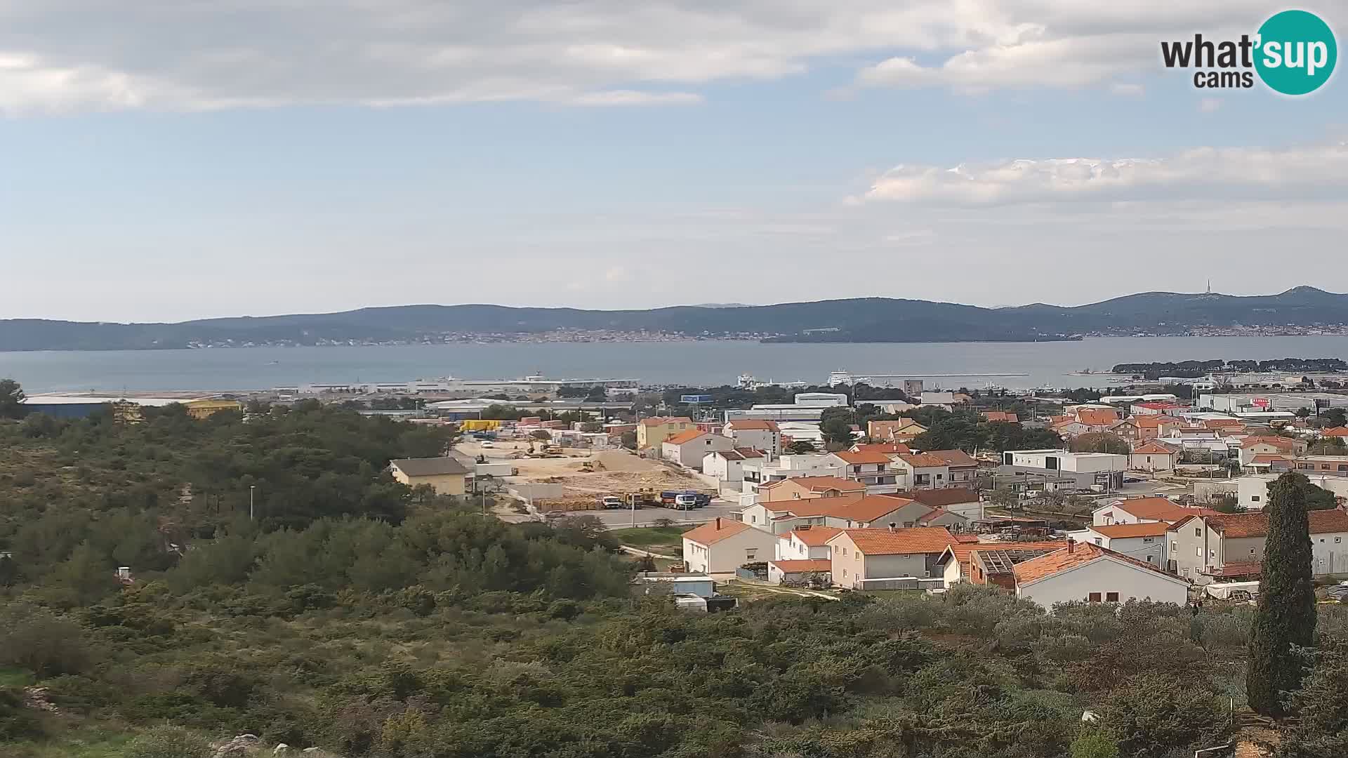 Zadar Port Gazenica Webcam Panorama, Zadar, Croatie
