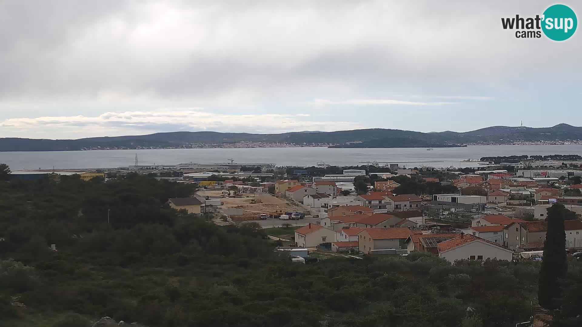 Zadar Port Gazenica Webcam Panorama, Zadar, Kroatien