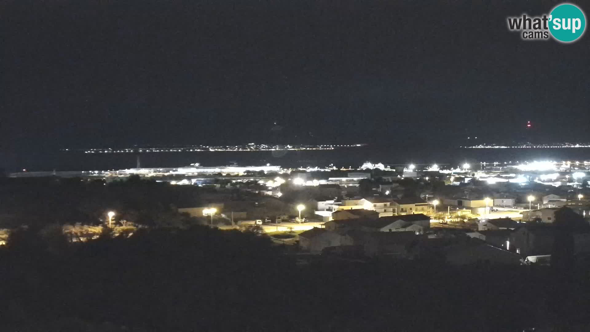 Panorama de la Webcam del Puerto Gazenica de Zadar, Zadar, Croacia