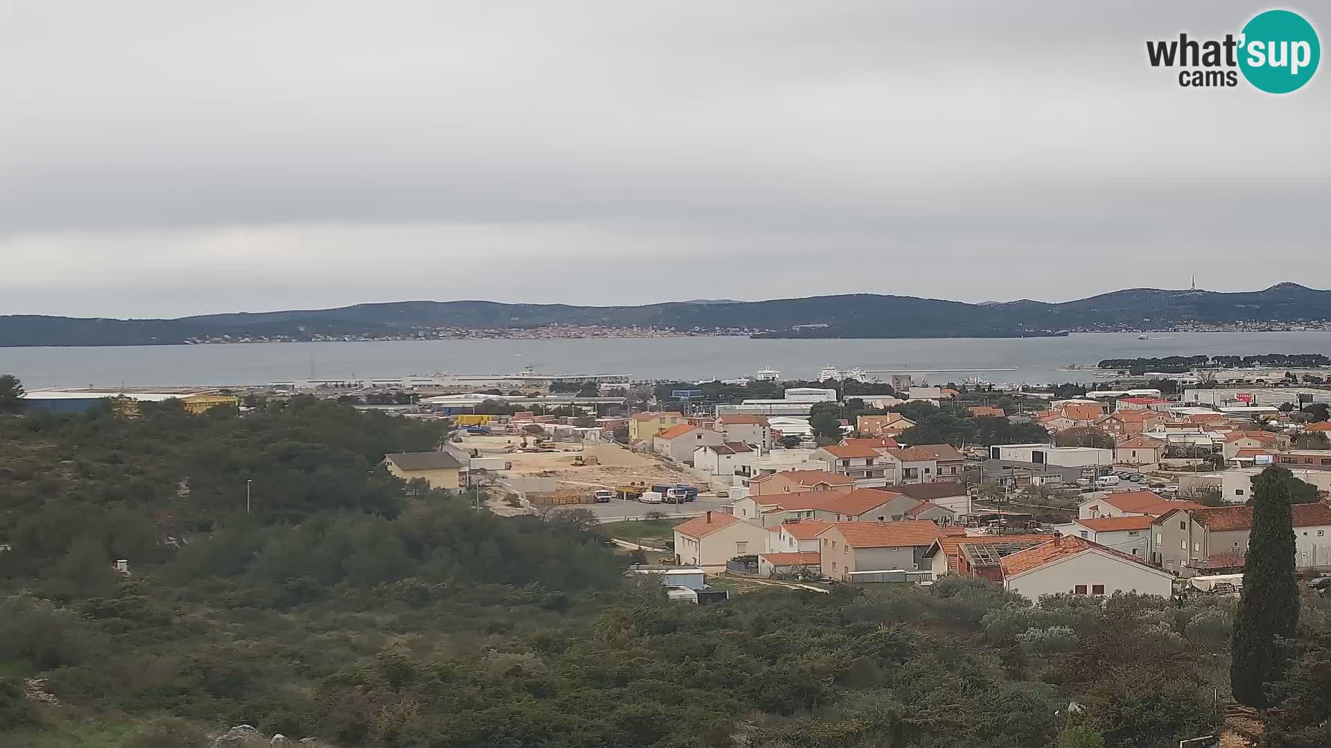 Zadar Port Gazenica Webcam Panorama, Zadar, Croatia