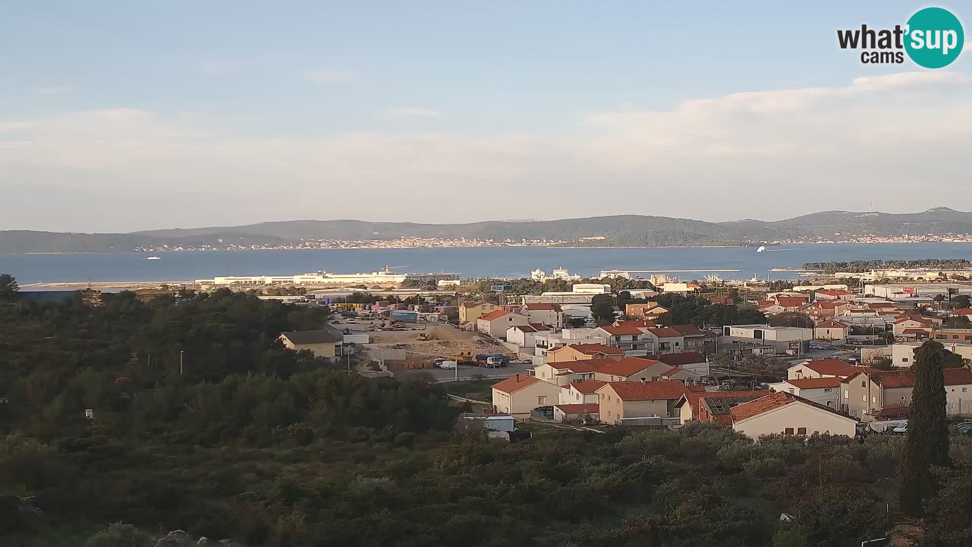 Zadar Port Gazenica Webcam Panorama, Zadar, Kroatien