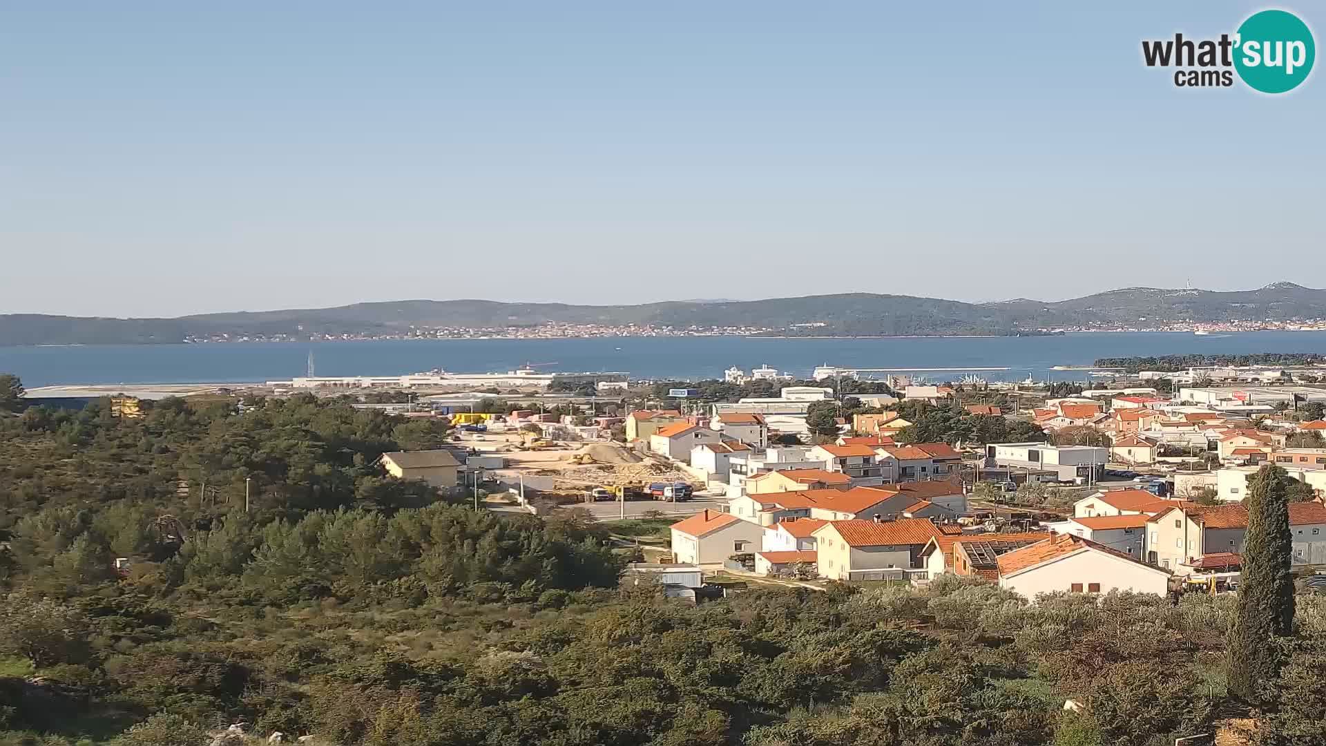 Zadar Port Gazenica Webcam Panorama, Zadar, Croatia