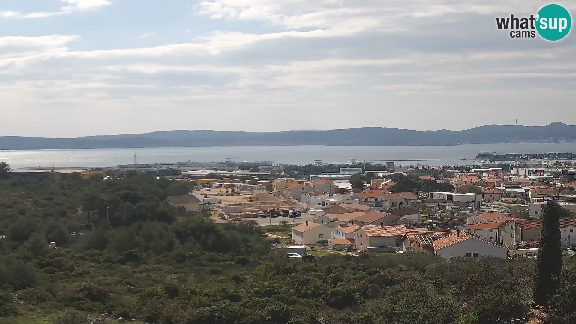 Zadar Port Gazenica Webcam Panorama, Zadar, Croatia