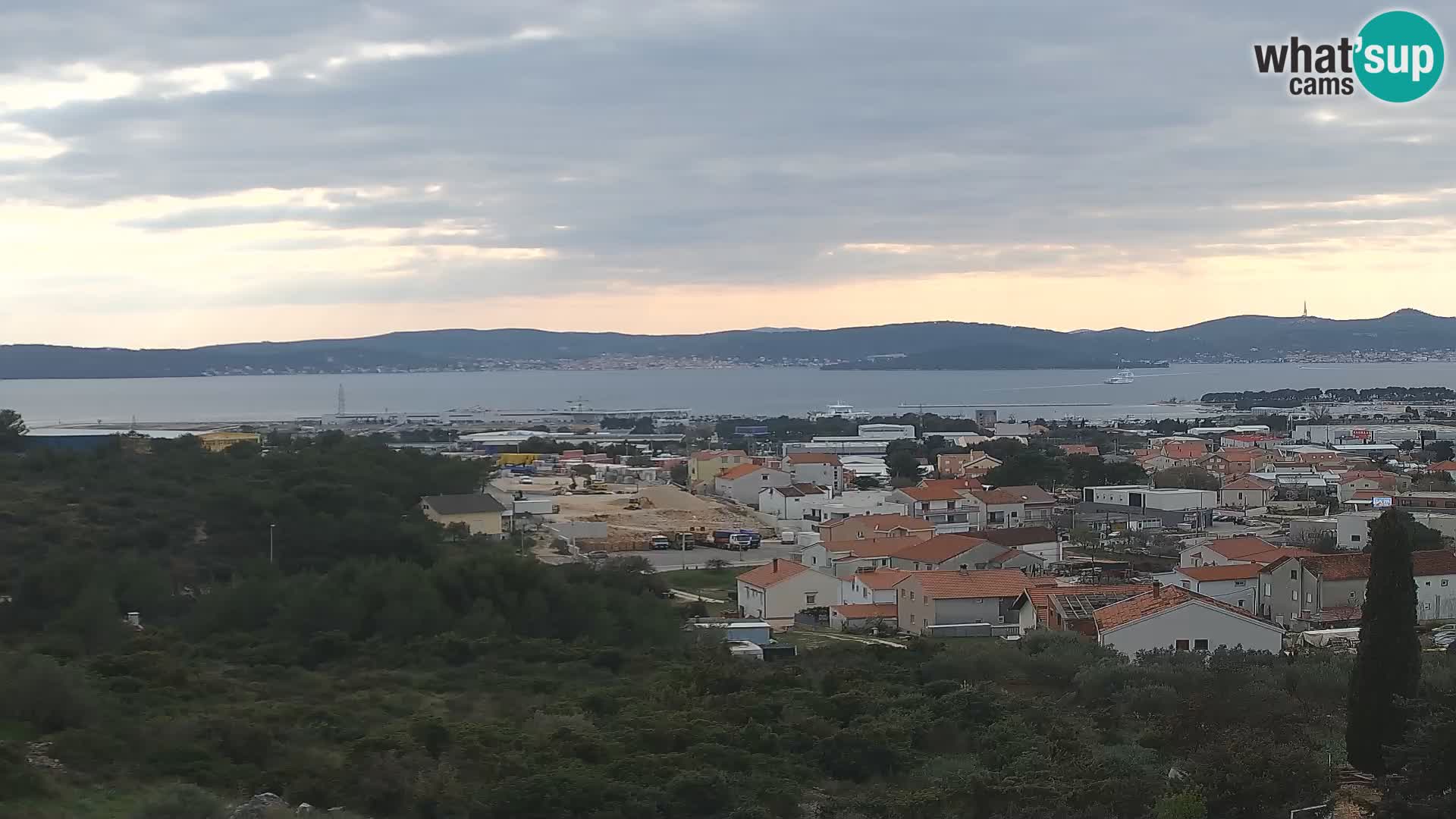 Zadar Port Gazenica Webcam Panorama, Zadar, Croatie