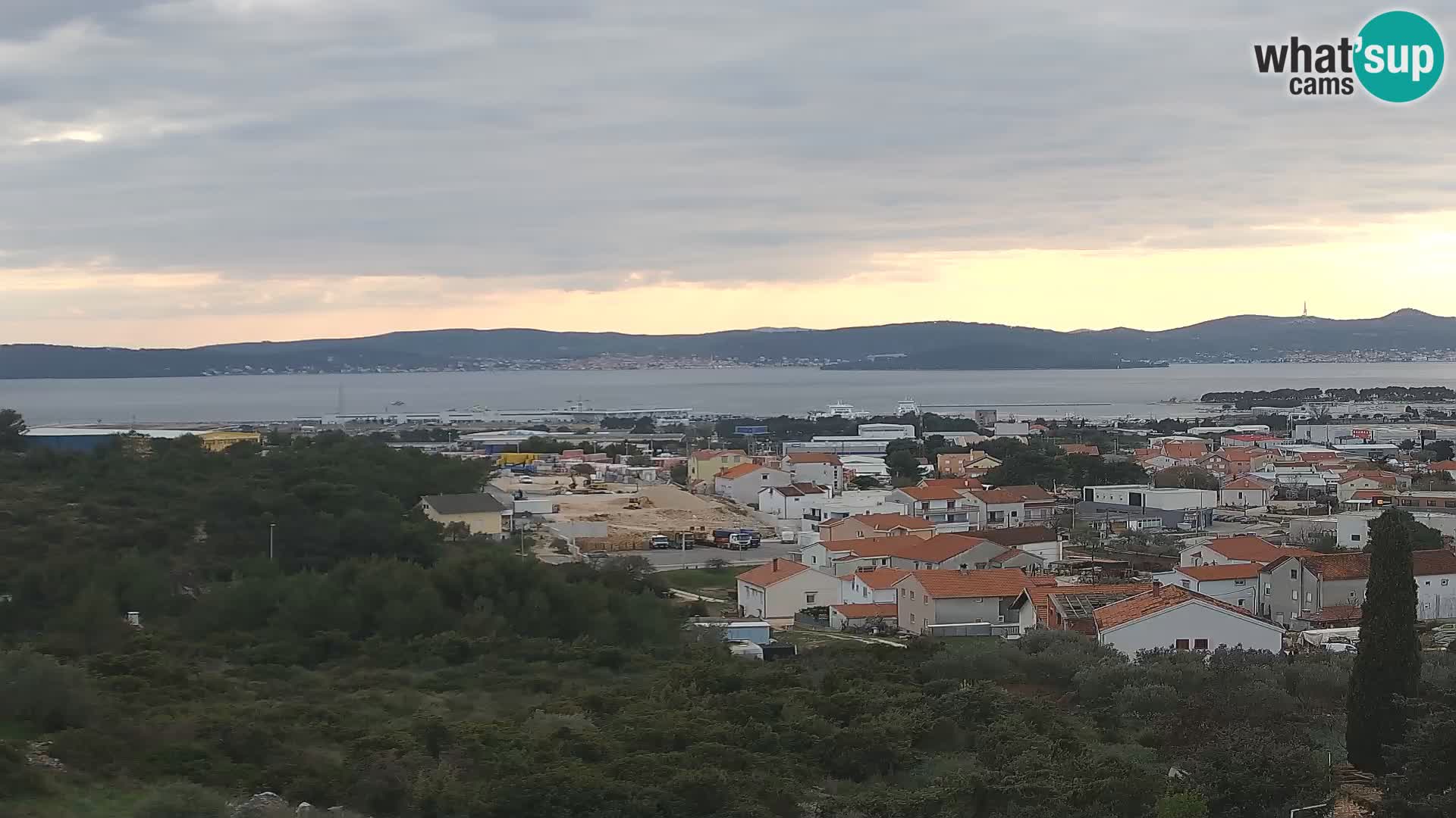 Zadar Porto di Gazenica Webcam Panorama, Zara, Croazia