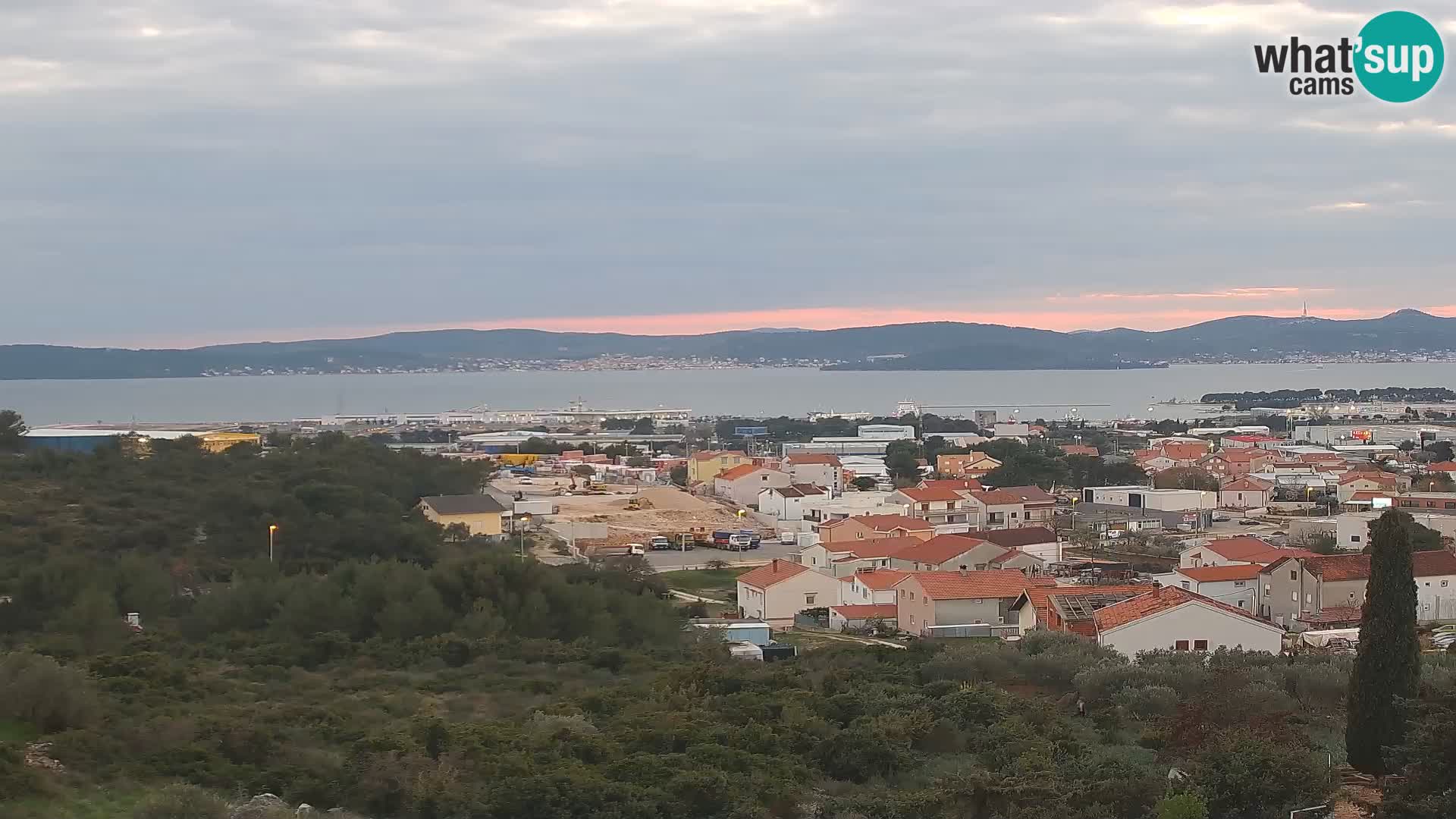 Zadar Port Gazenica Webcam Panorama, Zadar, Croatia