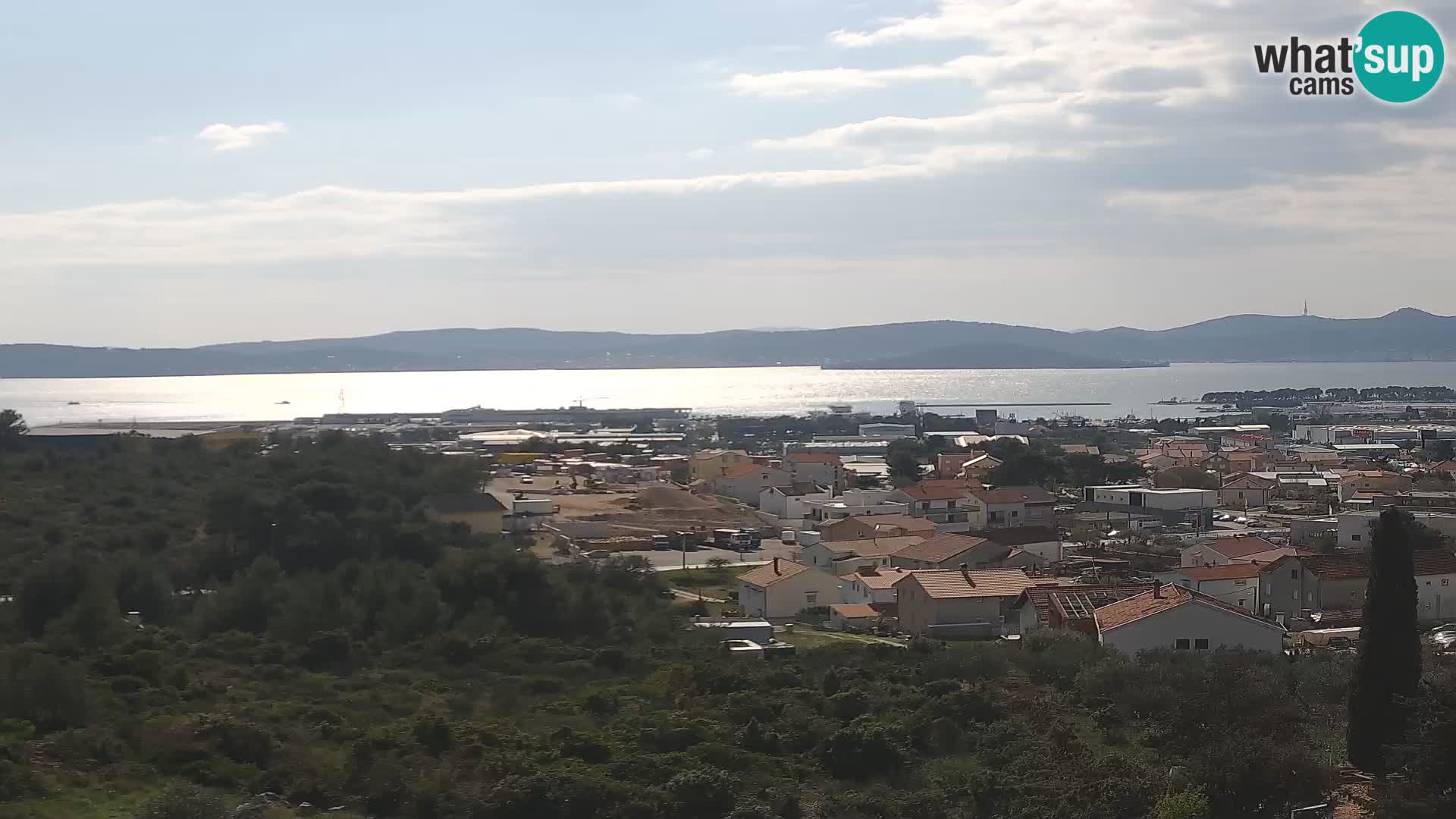 Zadar Pristanišče Gazenica s panoramsko spletno kamero, Zadar, Hrvaška