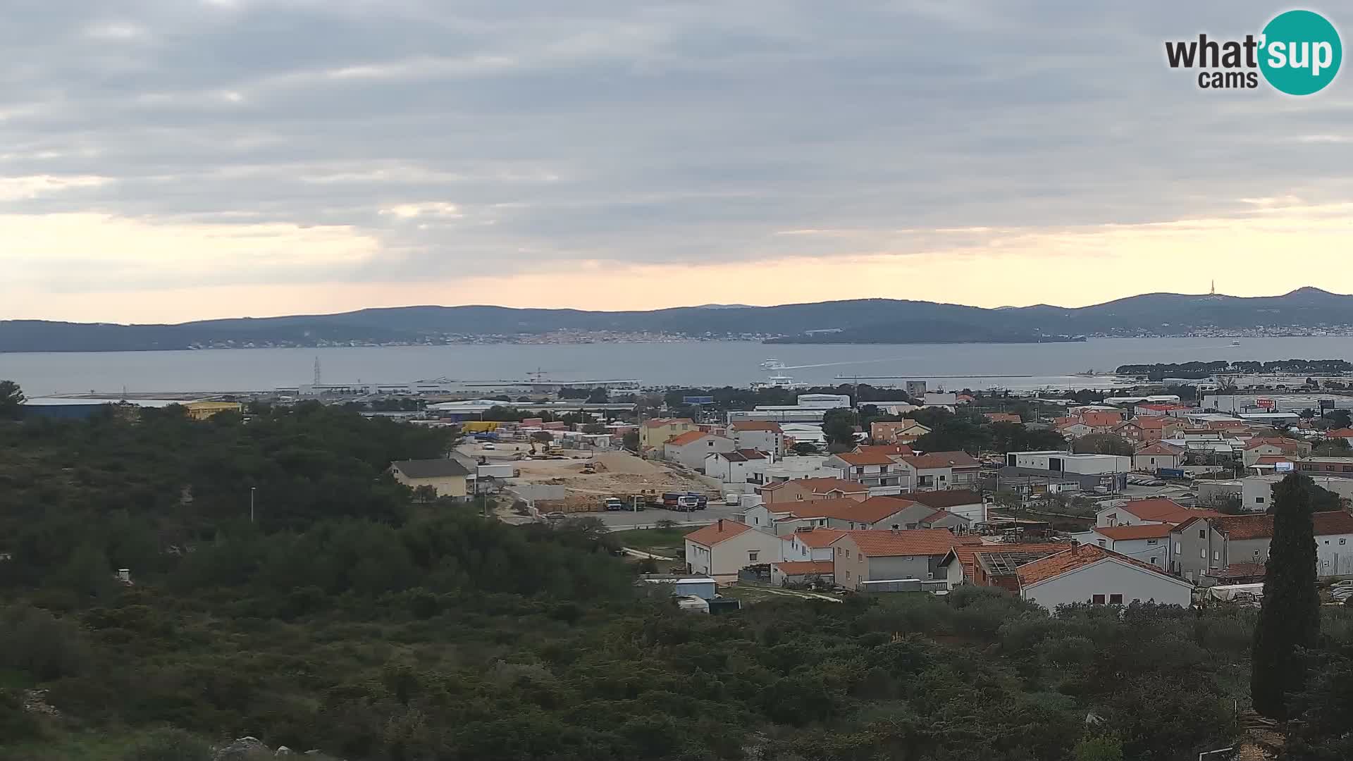 Zadar Port Gazenica Webcam Panorama, Zadar, Croatia