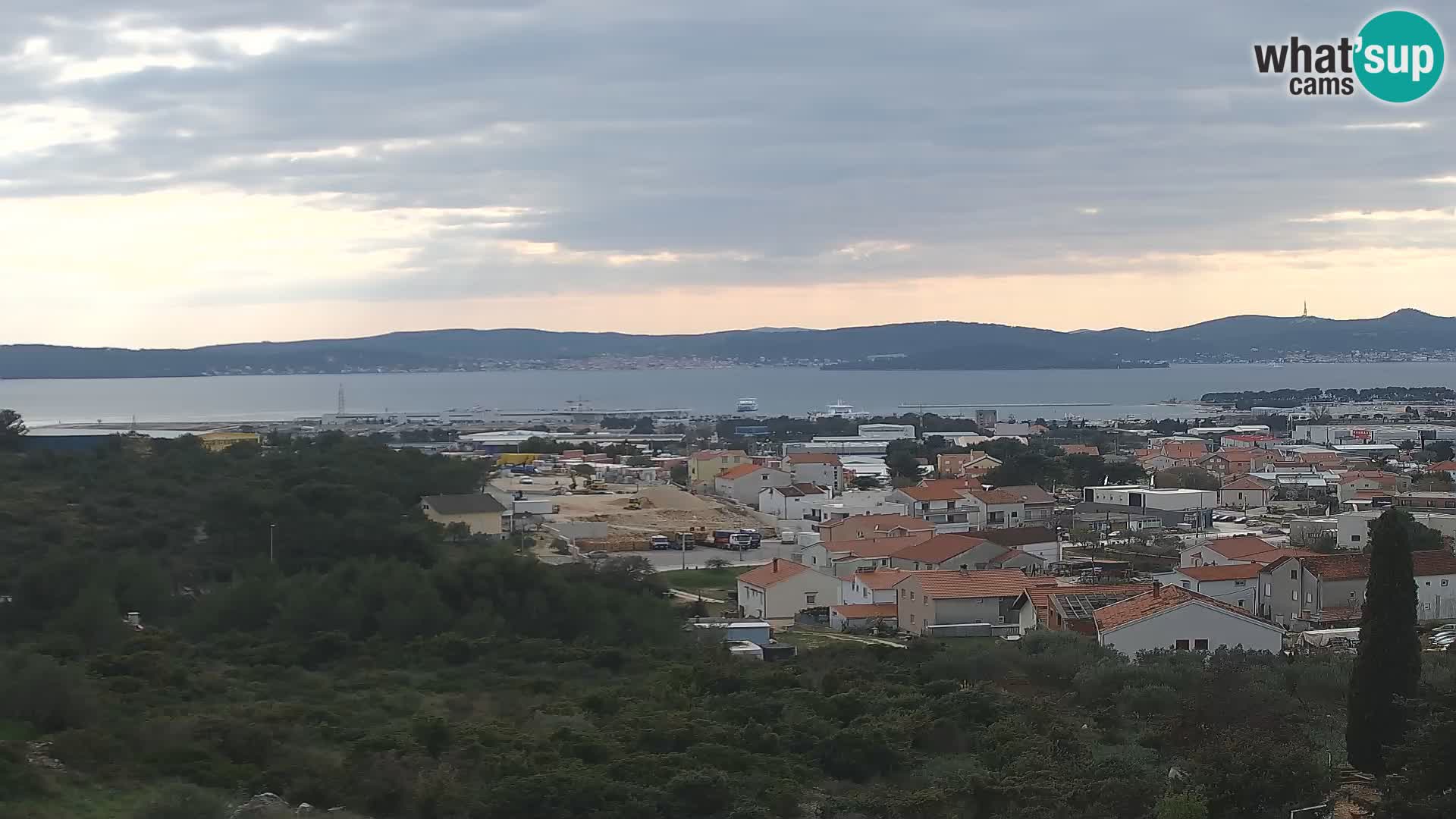 Zadar Porto di Gazenica Webcam Panorama, Zara, Croazia