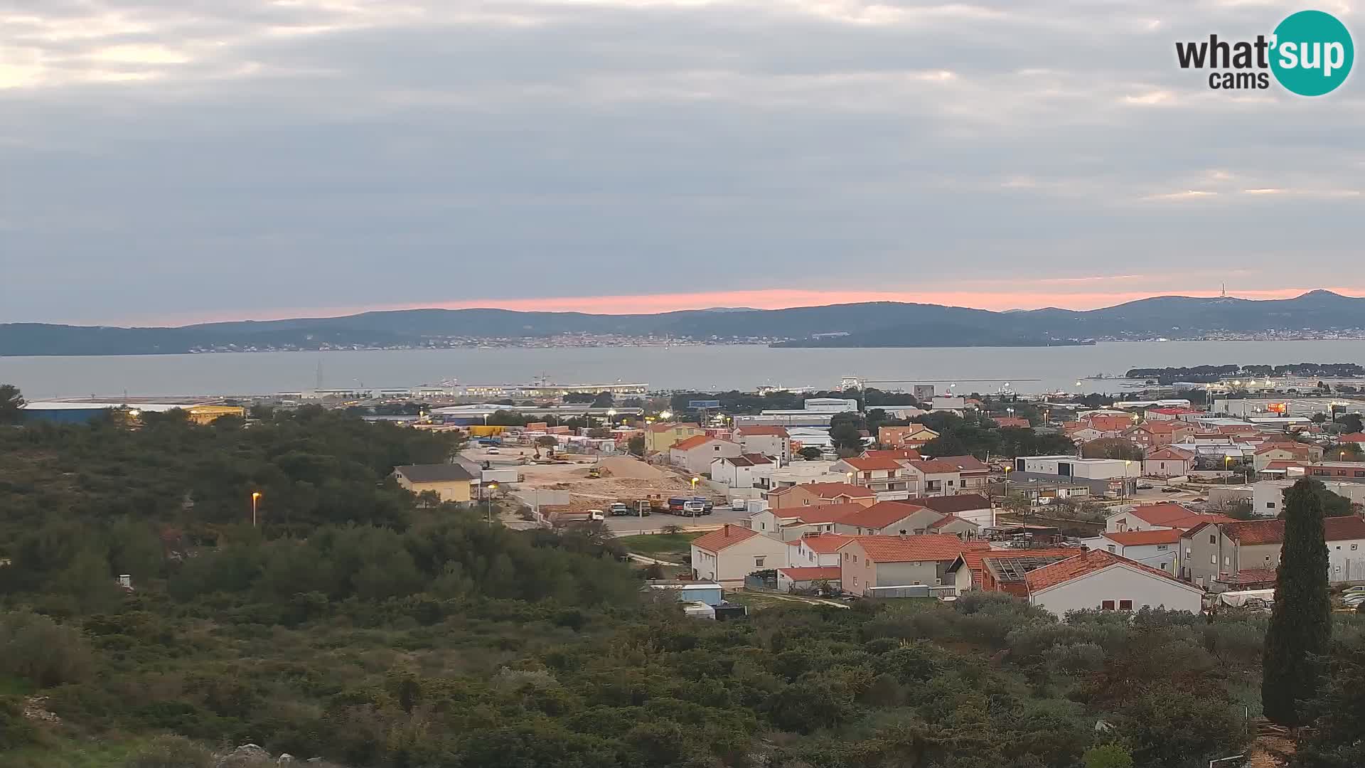 Zadar Port Gazenica Webcam Panorama, Zadar, Croatia