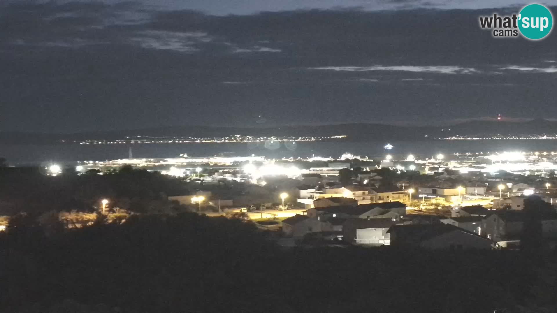 Zadar Pristanišče Gazenica s panoramsko spletno kamero, Zadar, Hrvaška