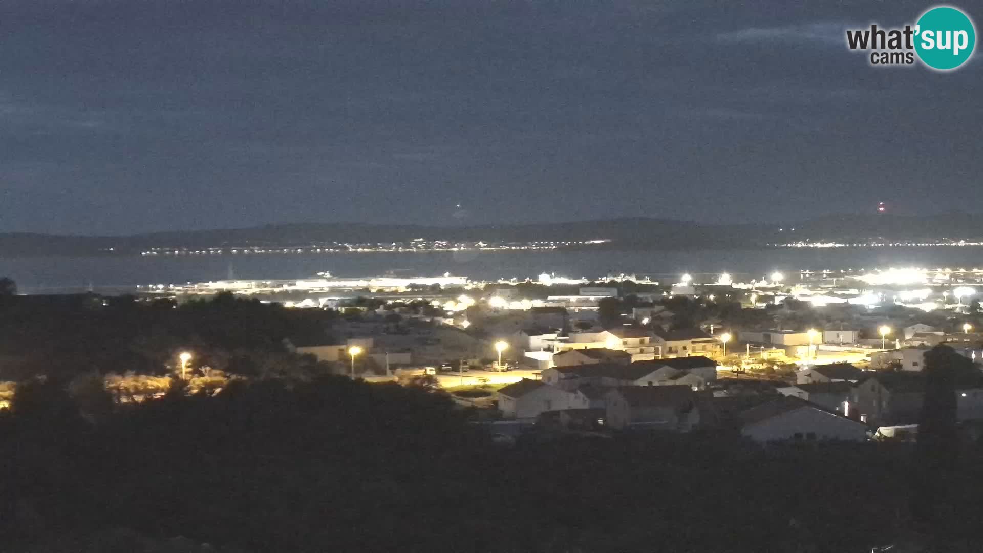 Panoramska web kamera Luke Gaženica u Zadru, Hrvatska