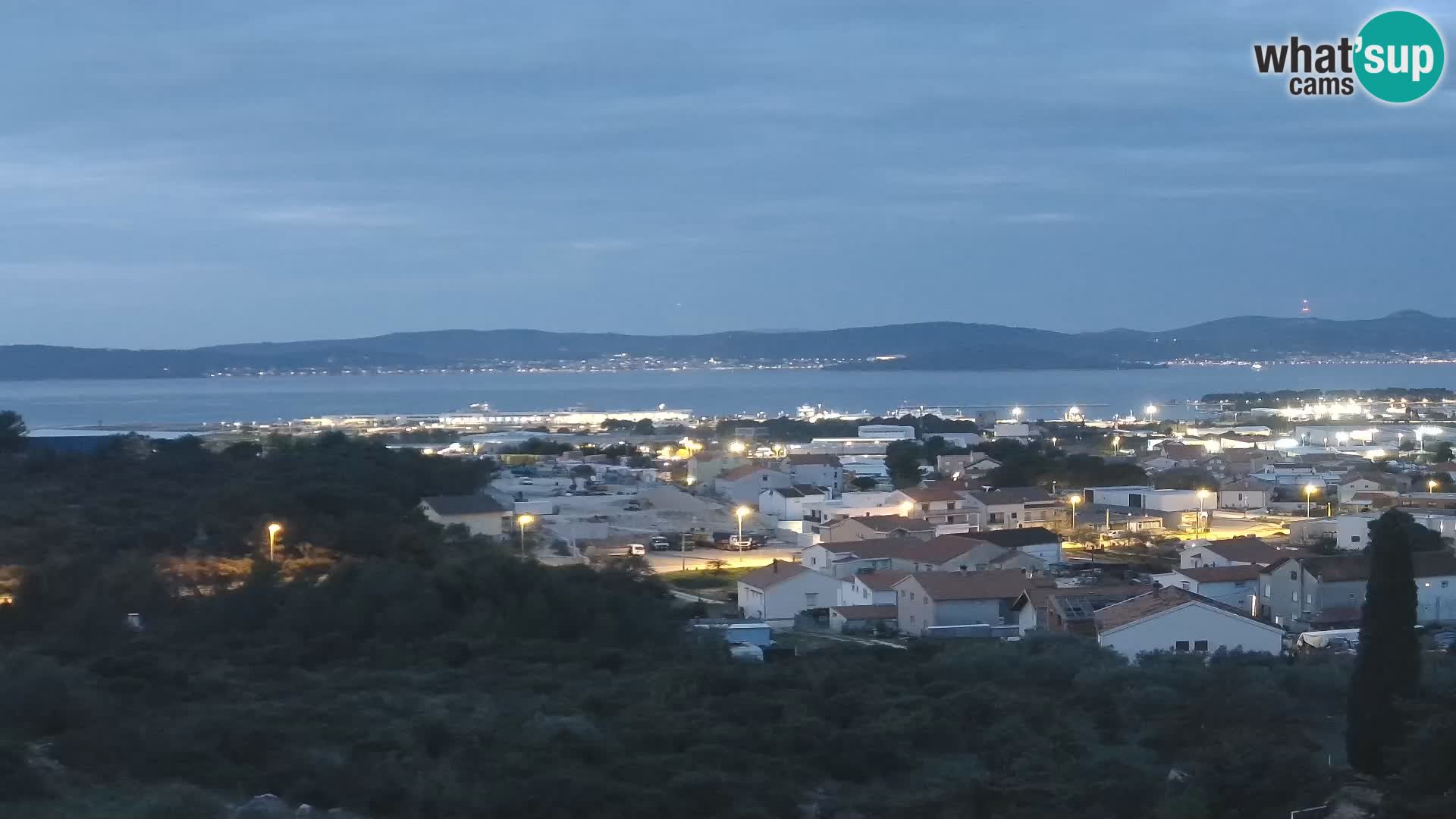 Zadar Port Gazenica Webcam Panorama, Zadar, Croatie