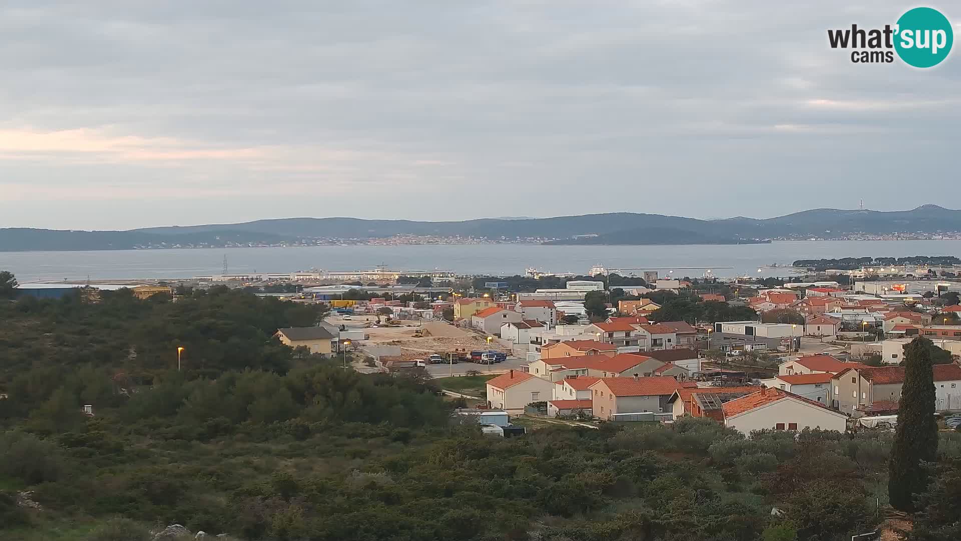 Zadar Porto di Gazenica Webcam Panorama, Zara, Croazia
