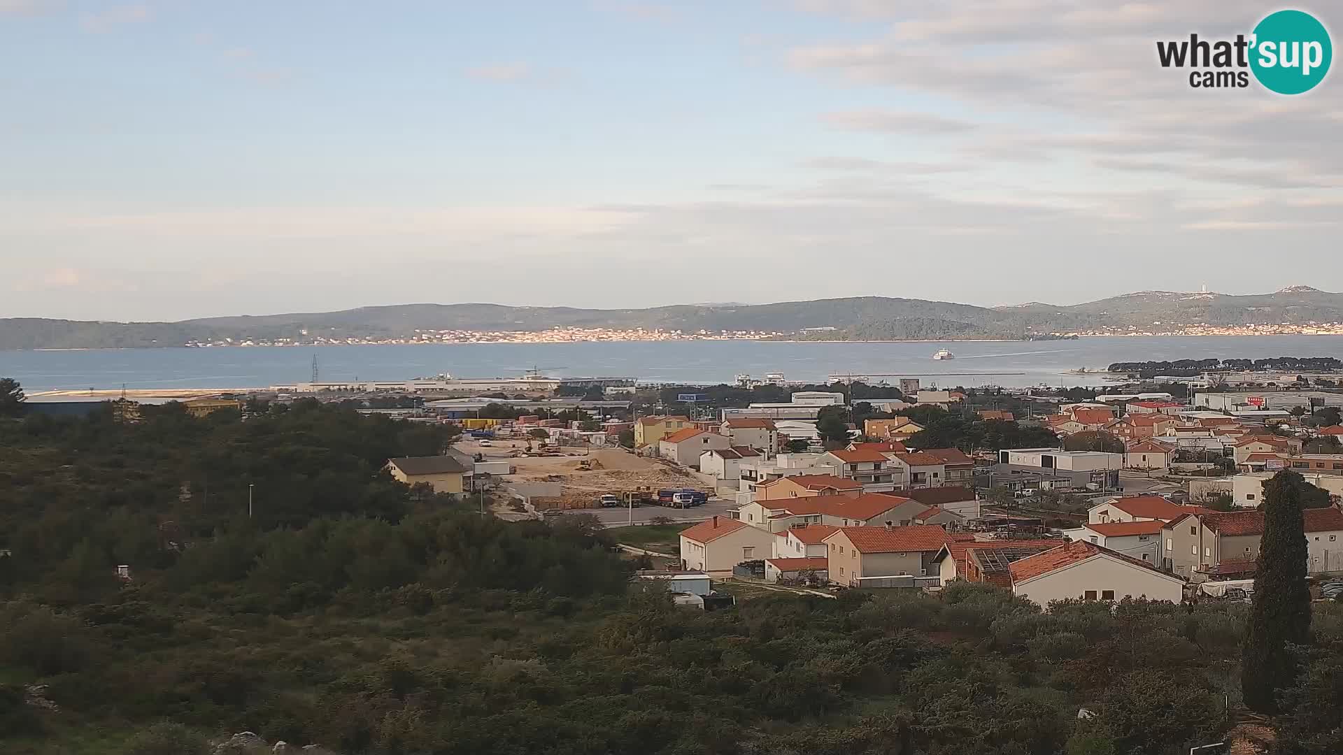 Zadar Port Gazenica Webcam Panorama, Zadar, Kroatien