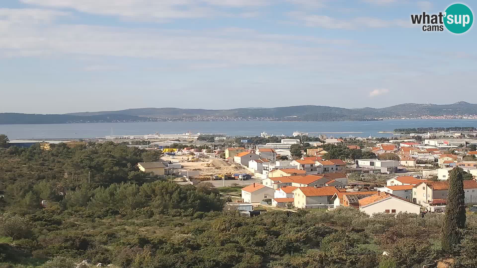 Zadar Port Gazenica Webcam Panorama, Zadar, Croatia