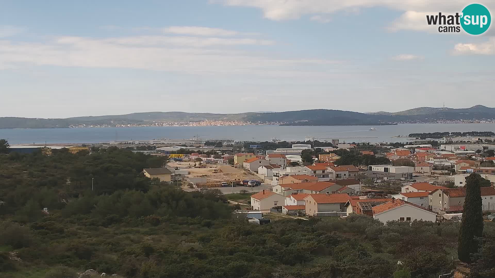Zadar Port Gazenica Webcam Panorama, Zadar, Croatia