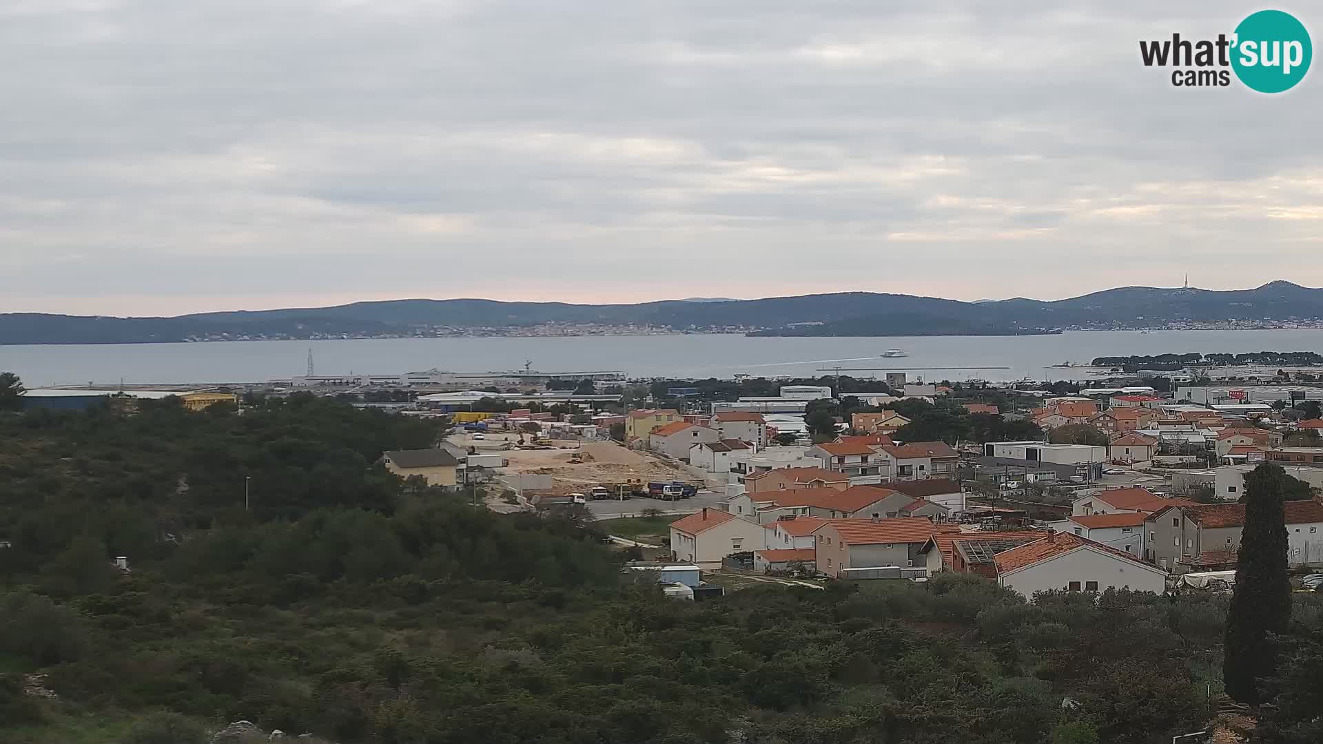Zadar Port Gazenica Webcam Panorama, Zadar, Croatie