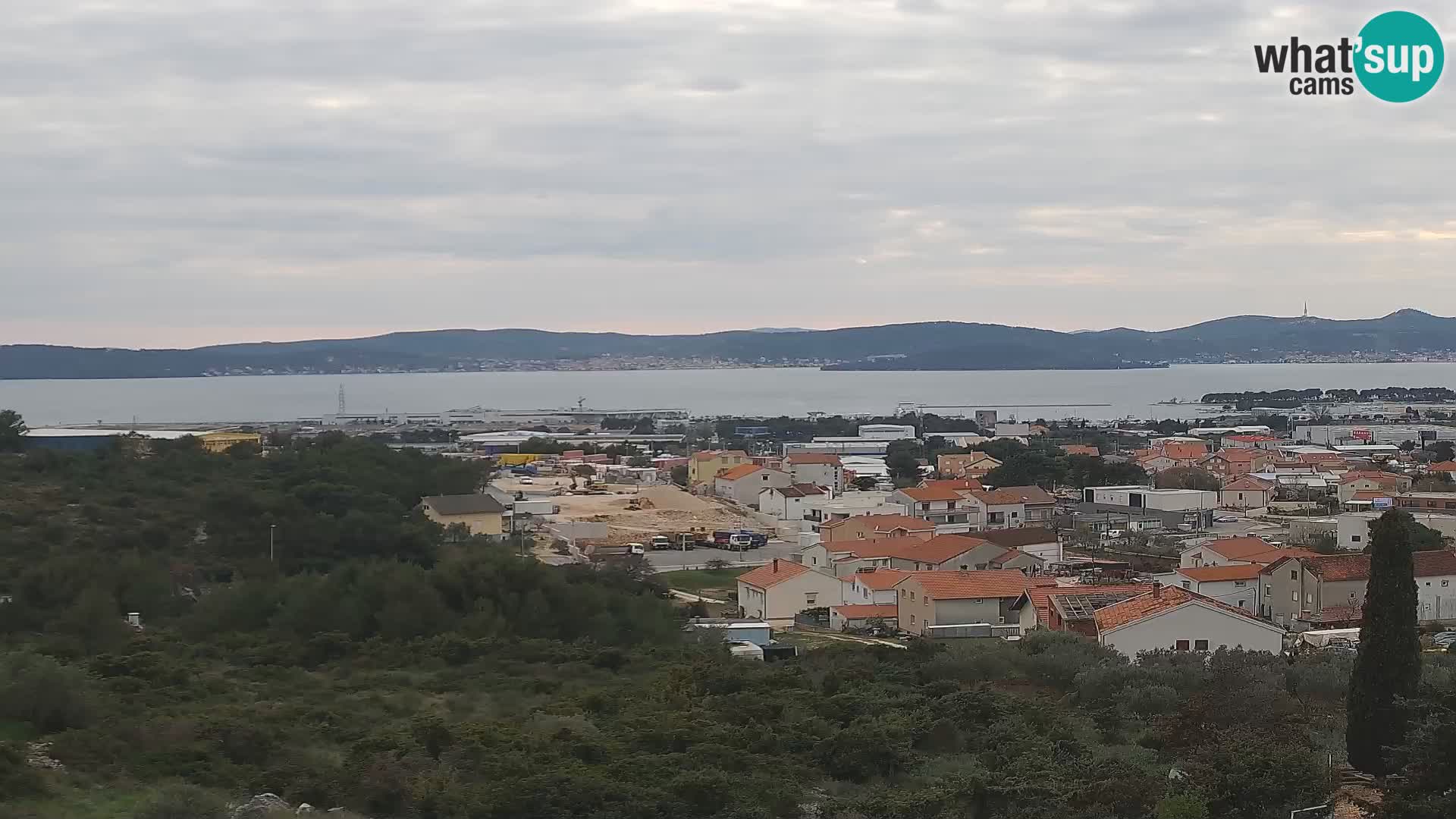 Zadar Port Gazenica Webcam Panorama, Zadar, Croatia