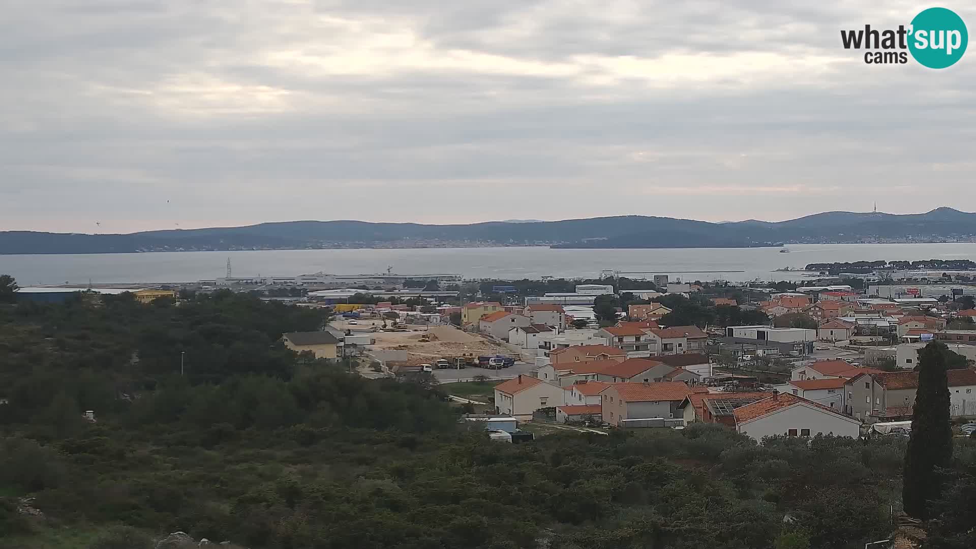 Zadar Port Gazenica Webcam Panorama, Zadar, Croatia