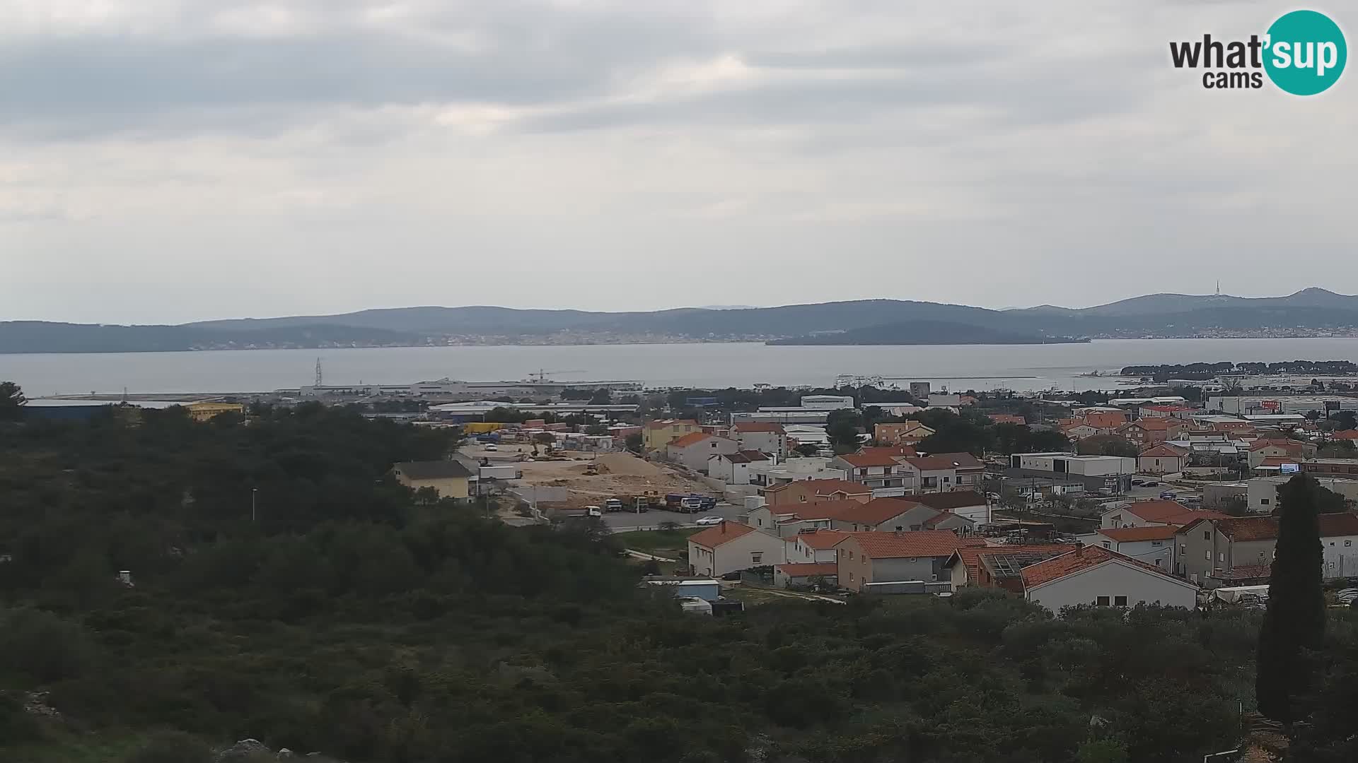 Zadar Port Gazenica Webcam Panorama, Zadar, Croatia