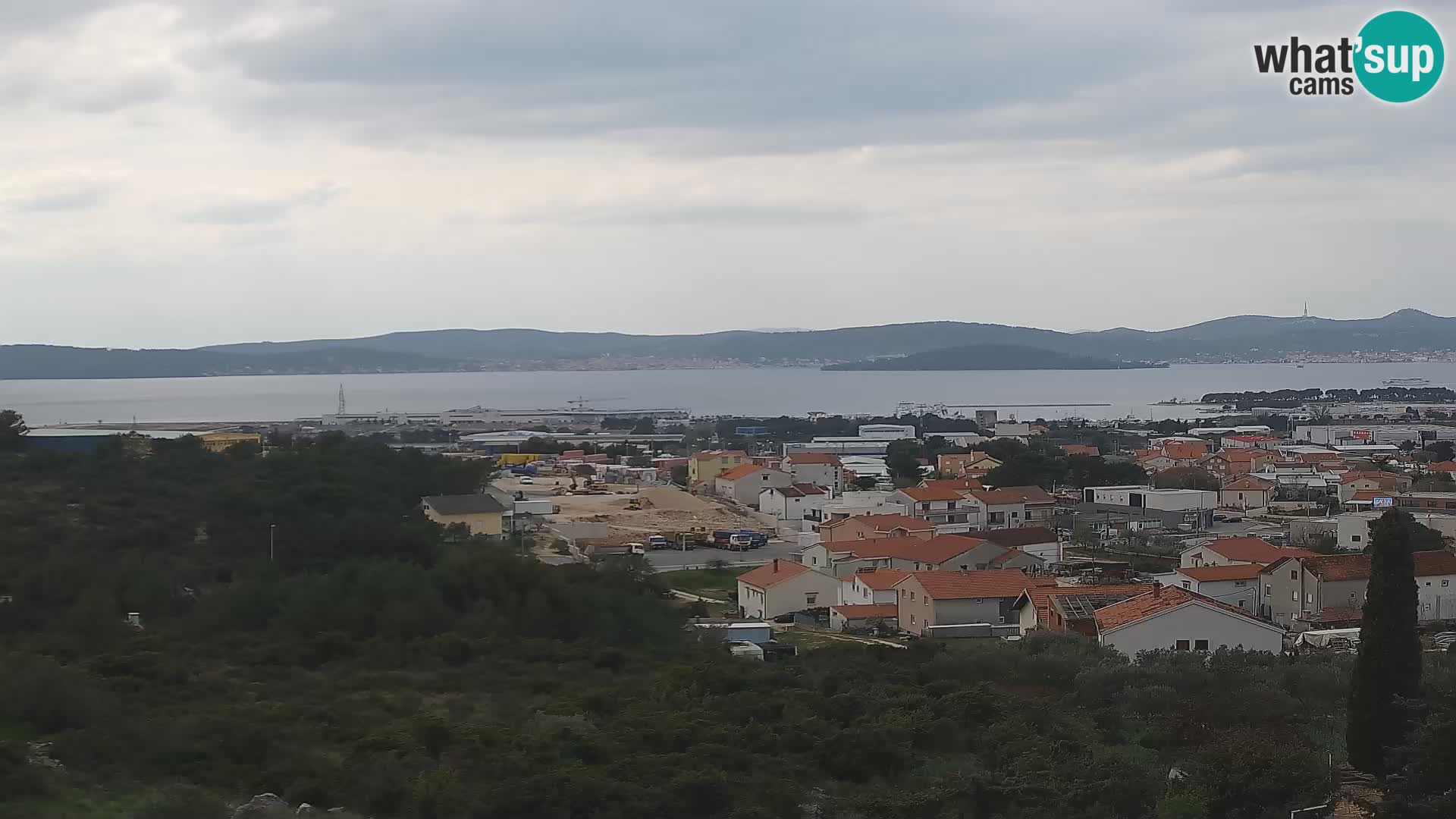 Zadar Port Gazenica Webcam Panorama, Zadar, Croatia